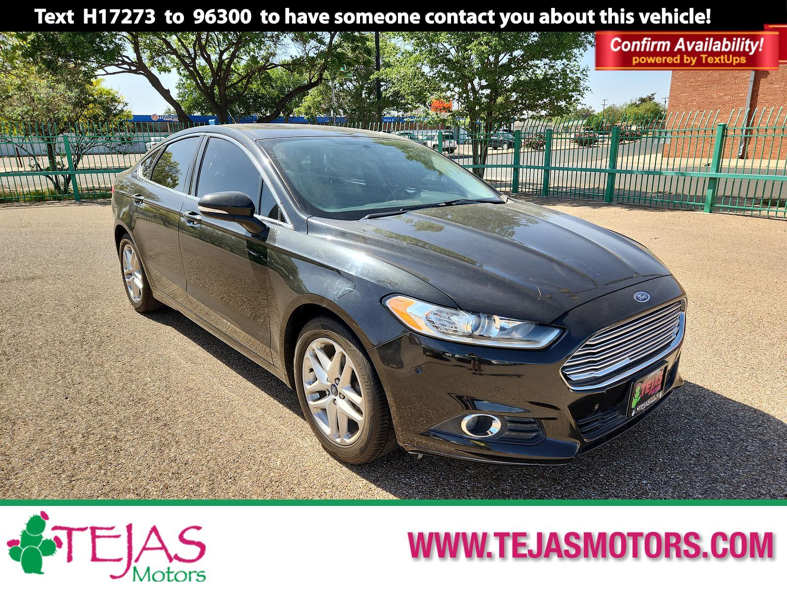 2015 BLACK Ford Fusion SE (3FA6P0HD3FR) with an ENGINE: 1.5L ECOBOOST engine, located at 4110 Avenue Q, Lubbock, 79412, 33.556553, -101.855820 - 04/12/2023 KEY AND INSPECTION IN ENVELOPE GOD - Photo #0