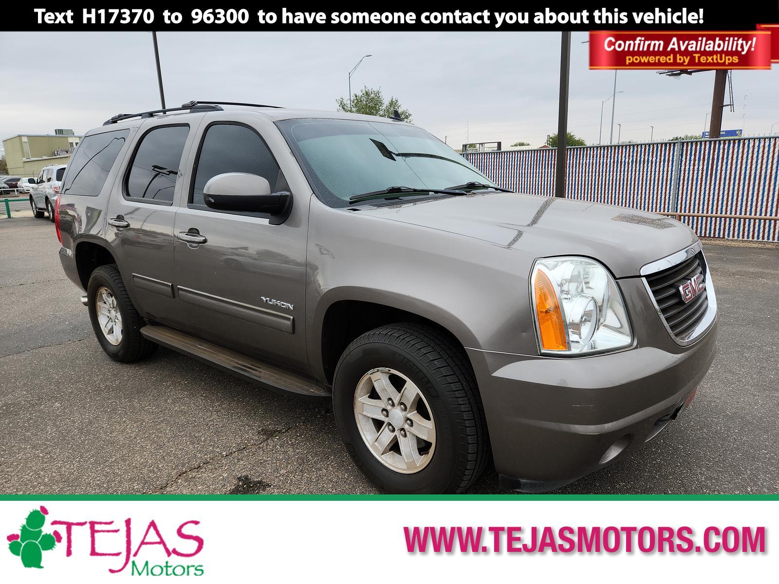 2013 GRAY GMC Yukon SLE (1GKS1AE09DR) with an ENGINE, VORTEC 5.3L V8 SFI FLEXFUEL WITH ACTIVE FUEL MANAGEMENT engine, located at 4110 Avenue Q, Lubbock, 79412, 33.556553, -101.855820 - 04/15/2023 KEY IN ENVELOPE GOD - Photo #0
