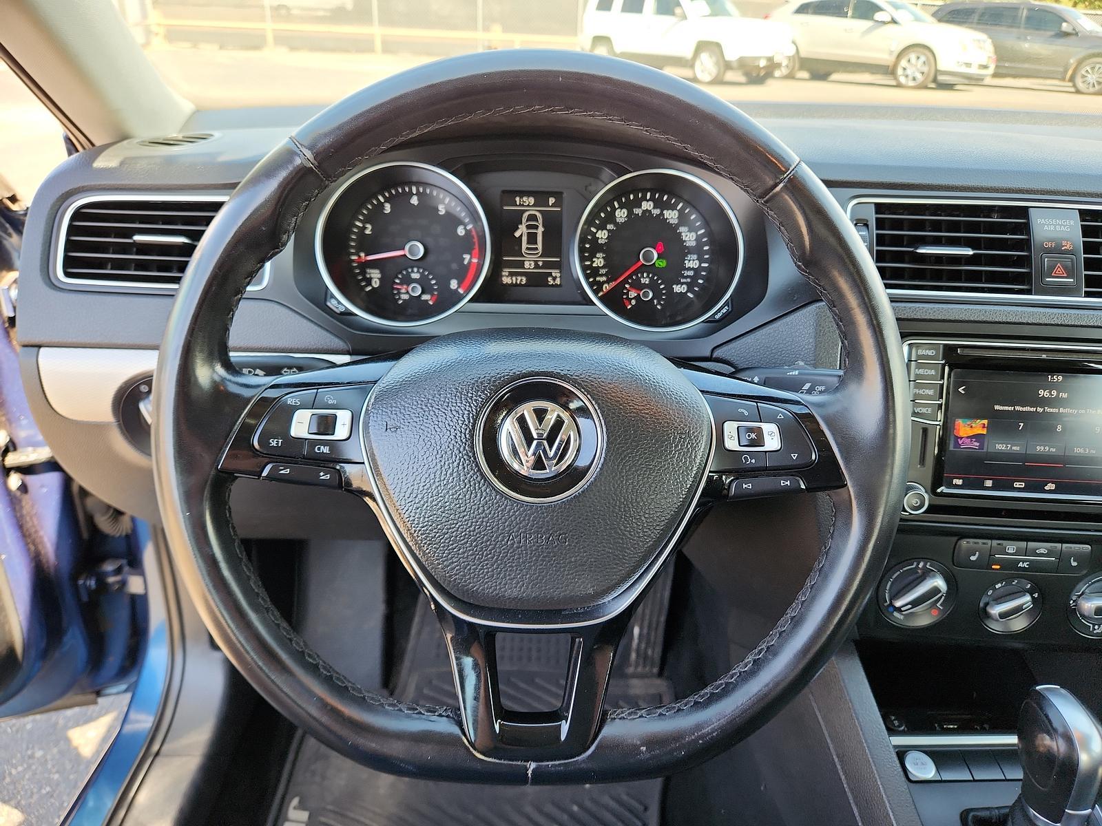 2017 BLUE Volkswagen Jetta 1.4T SE (3VWDB7AJ2HM) with an Engine: 1.4L TSI I-4 Turbocharged -inc: DOHC 16-valve, direct injection engine, located at 4110 Avenue Q, Lubbock, 79412, 33.556553, -101.855820 - Photo #10