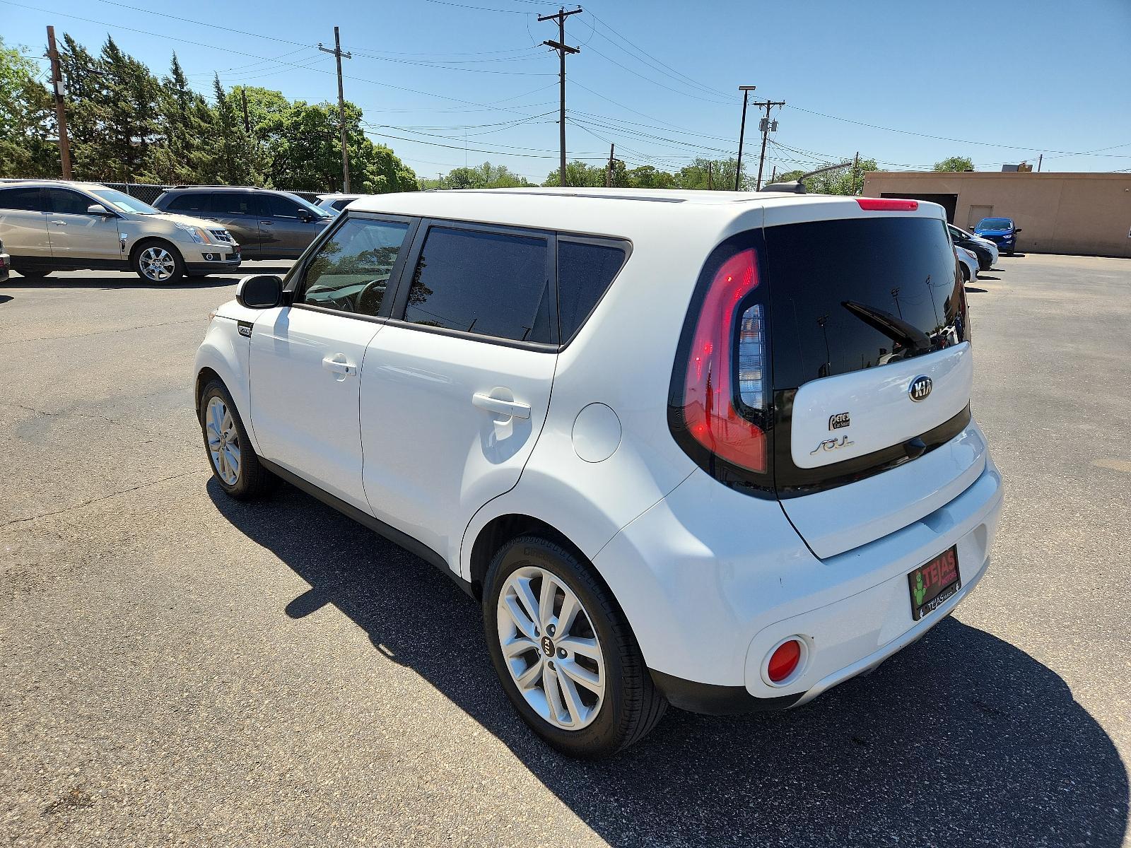 2017 WHITE Kia Soul + (KNDJP3A57H7) with an Engine: 2.0L GDI DOHC Dual CVVT I4 engine, located at 4110 Avenue Q, Lubbock, 79412, 33.556553, -101.855820 - 05/05/2023 KEY IN ENVELOPE GOD - Photo #2