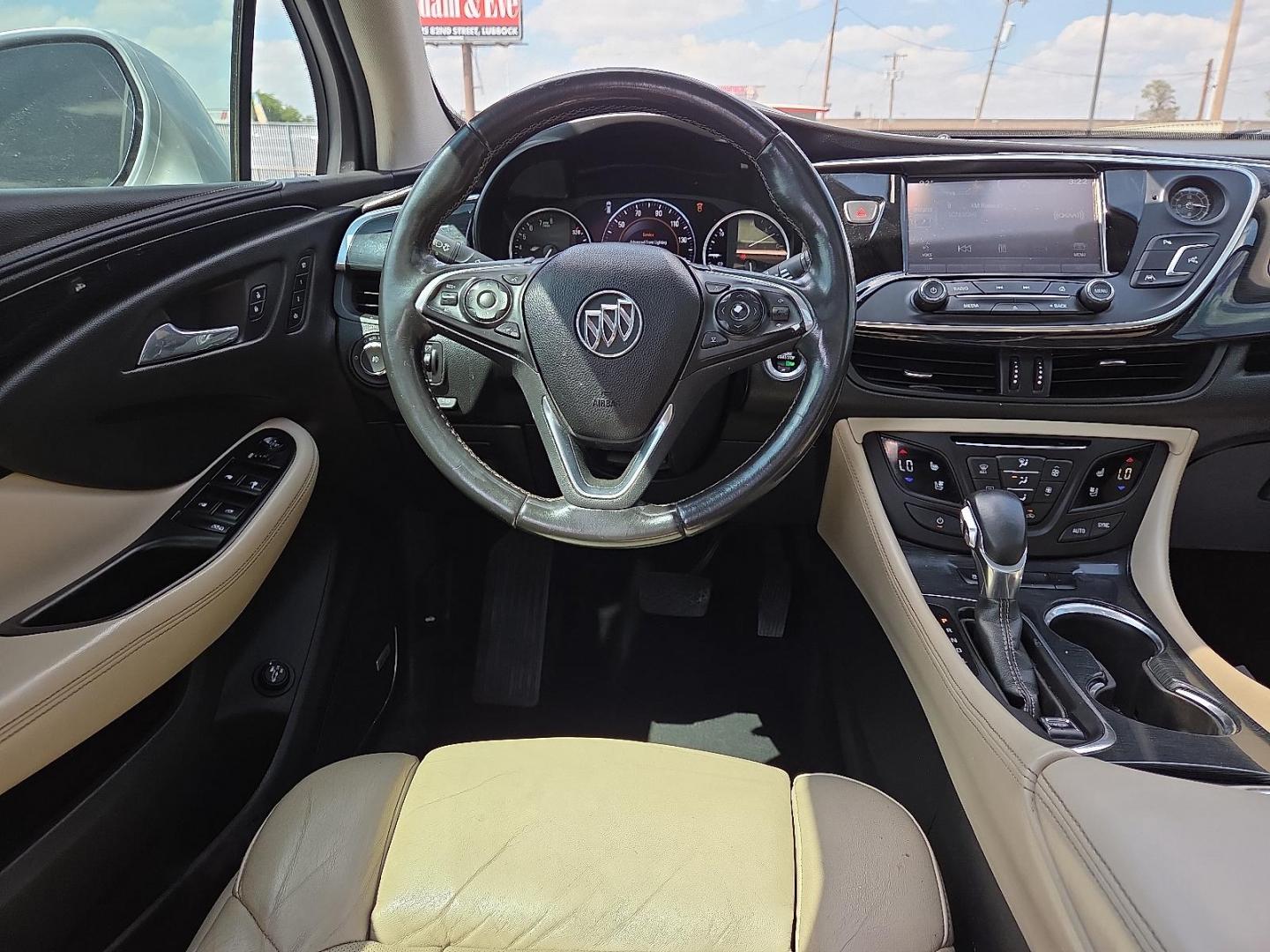 2016 Ebony Twilight Metallic - GB8 /Light Neutral/Ebony Accents - H36 Buick Envision Premium II (LRBFXFSX1GD) with an ECOTEC 2L I-4 gasoline direct injection, DOHC, variable valve control, intercooled turbo, premium unleaded, engine with 252HP engine, located at 4110 Avenue Q, Lubbock, 79412, 33.556553, -101.855820 - Photo#8
