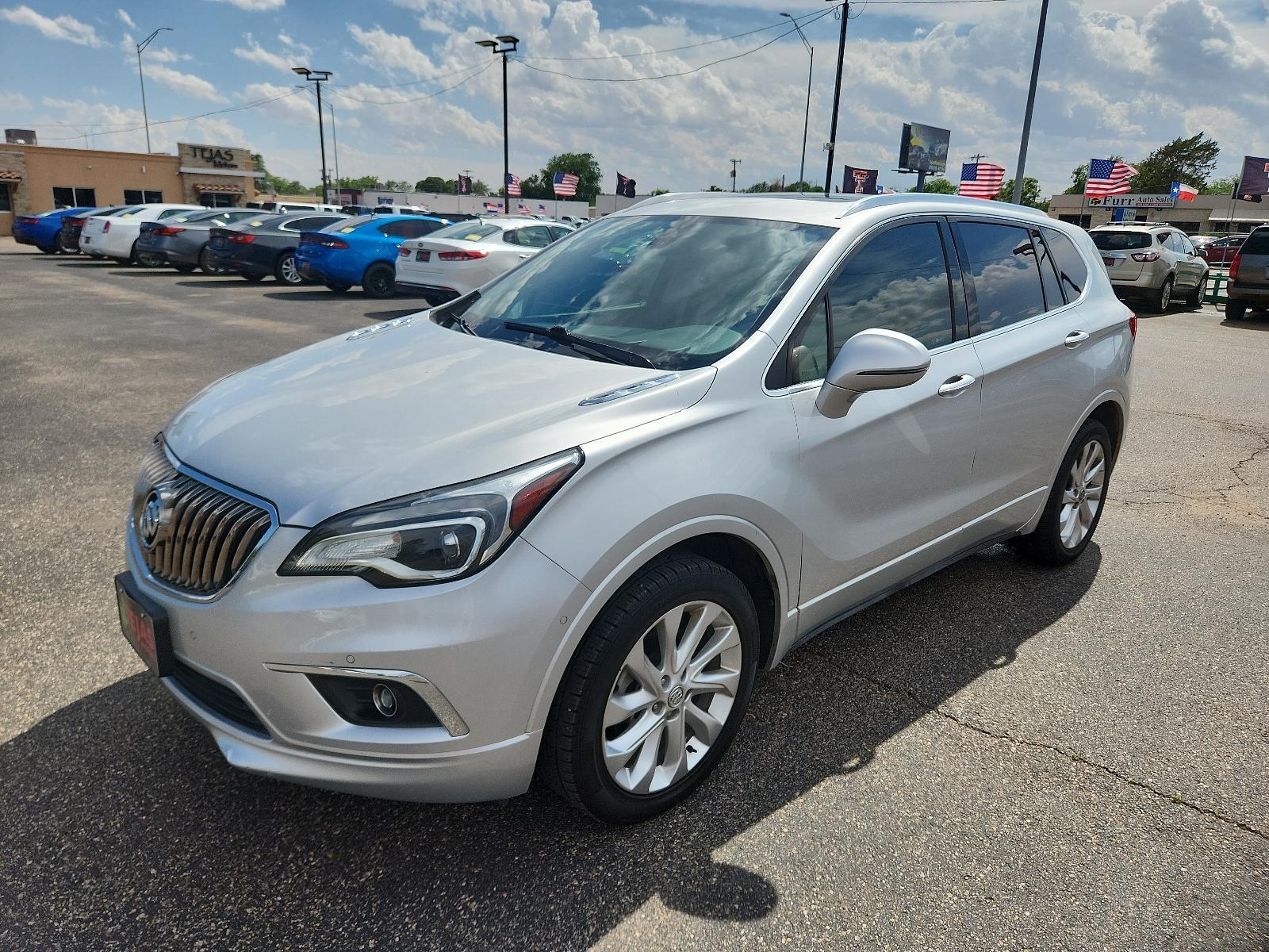 2016 SILVER Buick Envision Premium II (LRBFXFSX1GD) with an ENGINE, 2.0L TURBO DOHC 4-CYLINDER SIDI engine, located at 4110 Avenue Q, Lubbock, 79412, 33.556553, -101.855820 - 05/20/2023 INSPECTION AND KEY IN ENVELOPE GOD - Photo #3