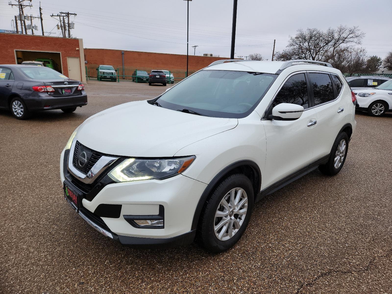 2017 WHITE Nissan Rogue SV (5N1AT2MT3HC) with an Engine: 2.5L DOHC 16-Valve I4 -inc: ECO mode engine, located at 4110 Avenue Q, Lubbock, 79412, 33.556553, -101.855820 - 01/02/2024 key and inspection in envelope god - Photo #3