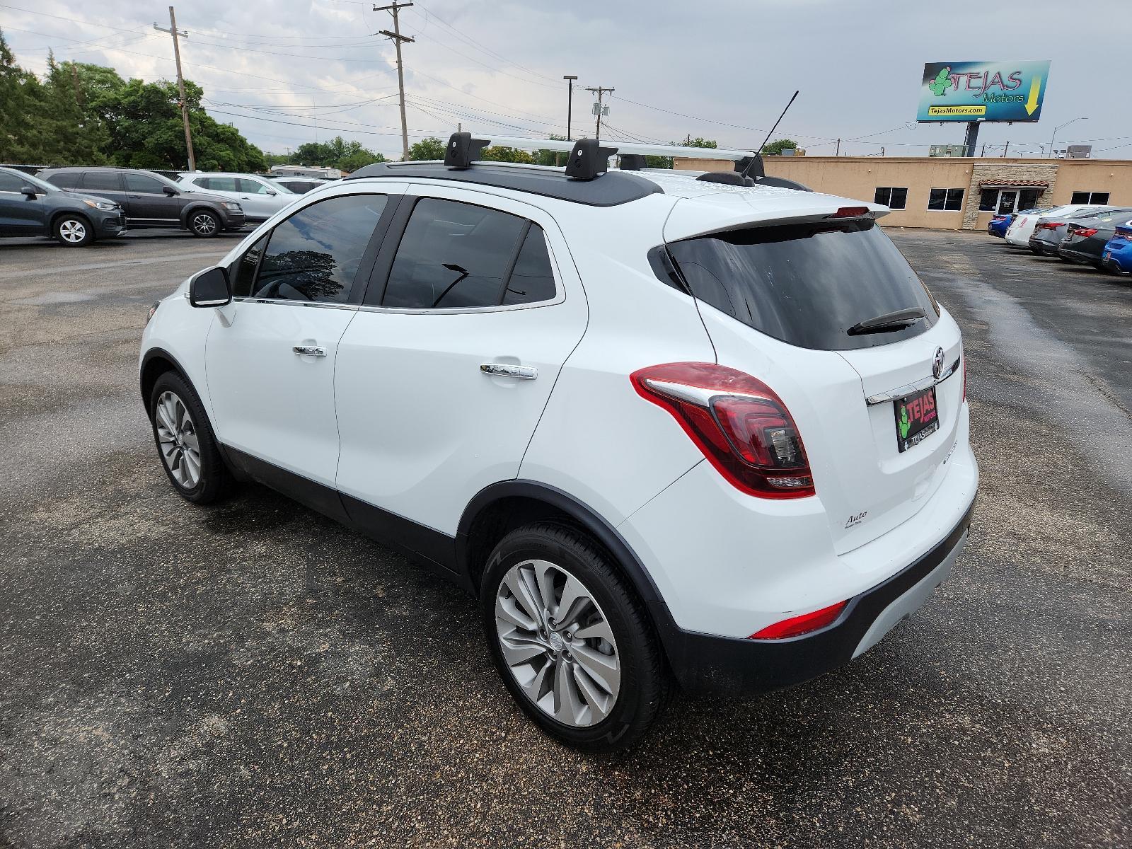 2019 WHITE Buick Encore Preferred (KL4CJASB7KB) with an ENGINE, ECOTEC TURBO 1.4L VARIABLE VALVE TIMING DOHC 4-CYLINDER SEQUENTIAL MFI engine, located at 4110 Avenue Q, Lubbock, 79412, 33.556553, -101.855820 - 06/03/2023 KEY IN ENVELOPE GOD - Photo #2
