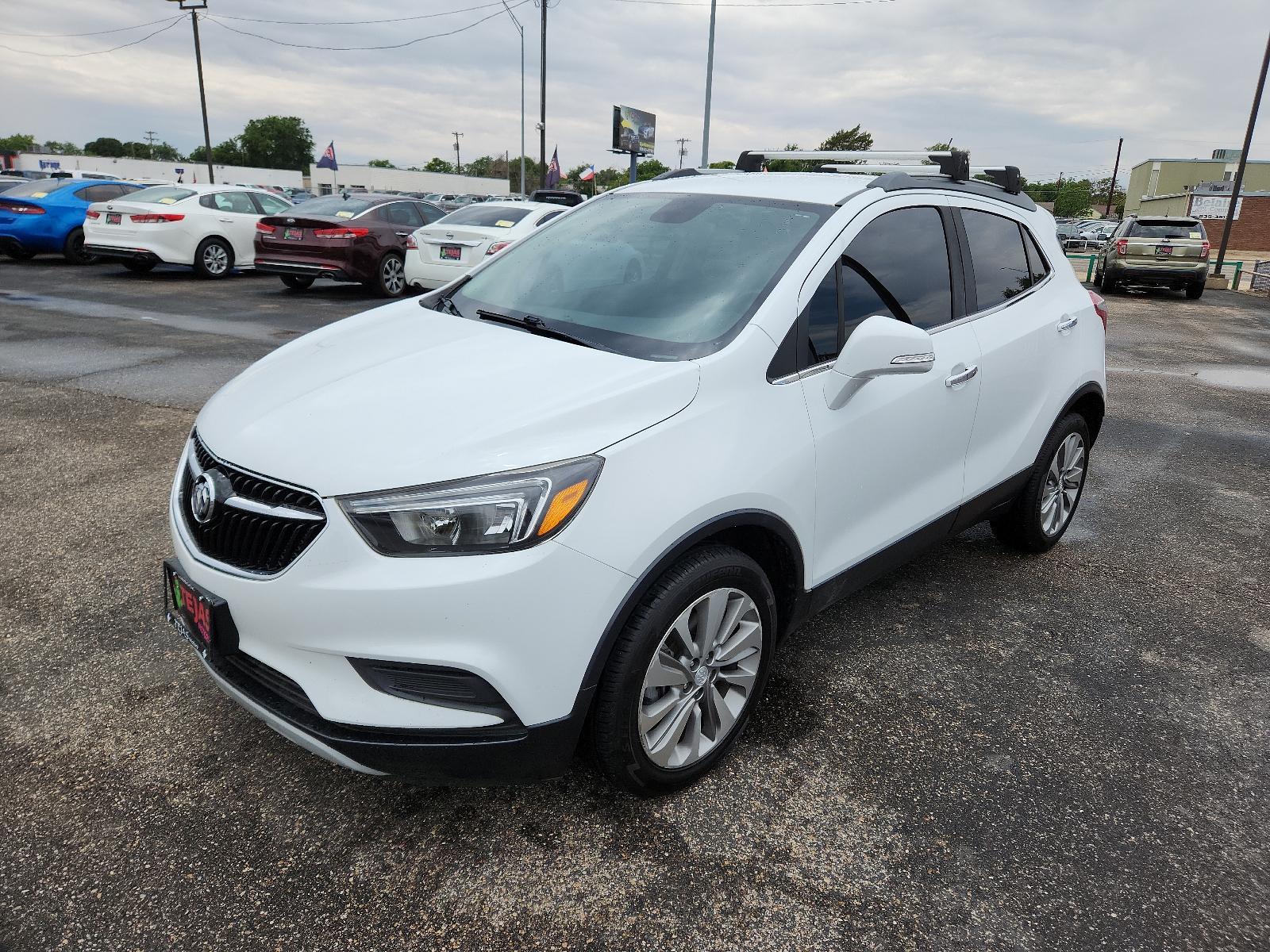 2019 WHITE Buick Encore Preferred (KL4CJASB7KB) with an ENGINE, ECOTEC TURBO 1.4L VARIABLE VALVE TIMING DOHC 4-CYLINDER SEQUENTIAL MFI engine, located at 4110 Avenue Q, Lubbock, 79412, 33.556553, -101.855820 - 06/03/2023 KEY IN ENVELOPE GOD - Photo #3