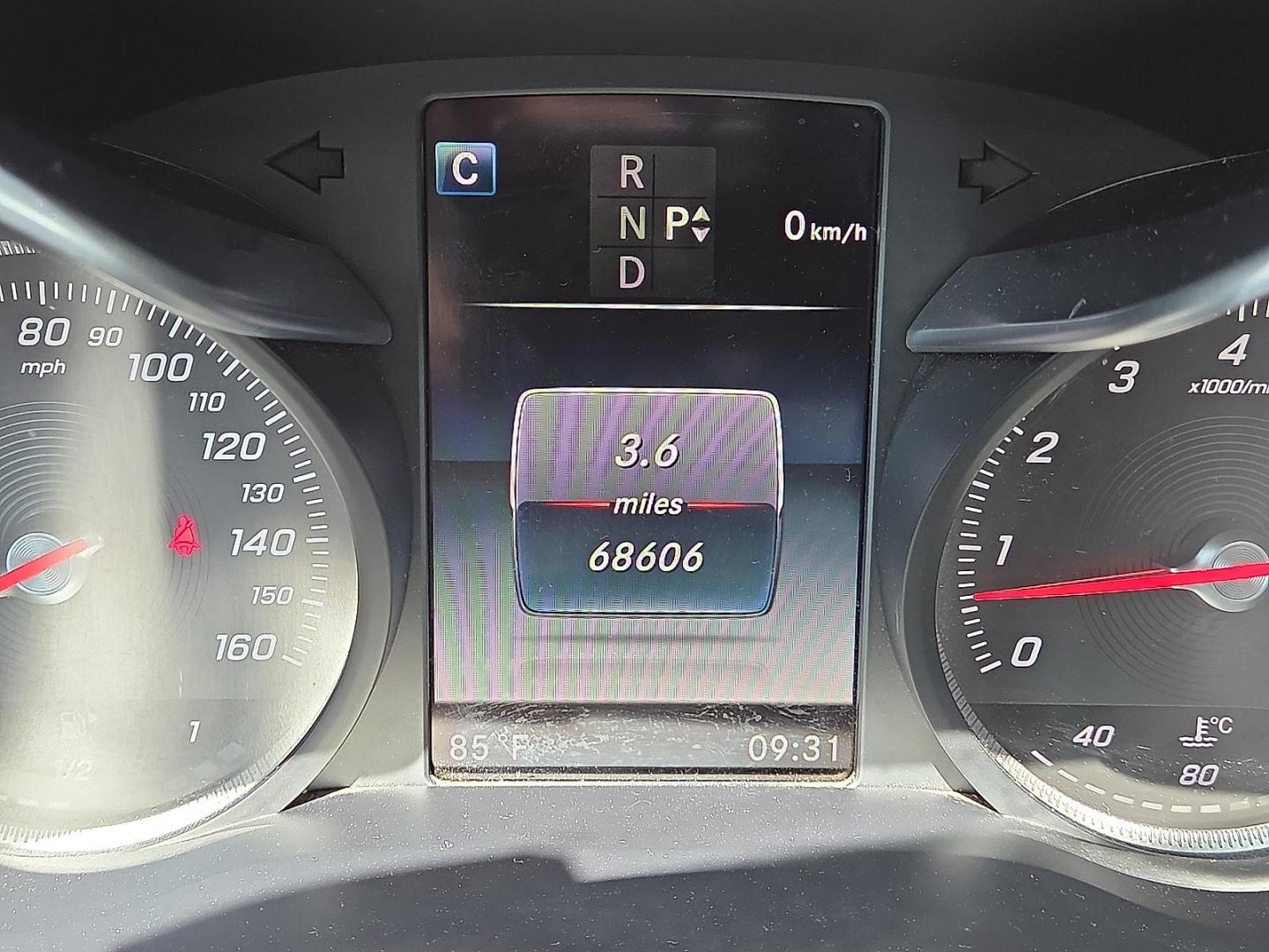 2016 Steel Gray Metallic - 755 /Black - 101 Mercedes-Benz C 300 (55SWF4JB9GU) with an 2L I-4 gasoline direct injection, DOHC, variable valve control, intercooled turbo, premium unleaded, engine with 241HP engine, located at 4110 Avenue Q, Lubbock, 79412, 33.556553, -101.855820 - Photo#9