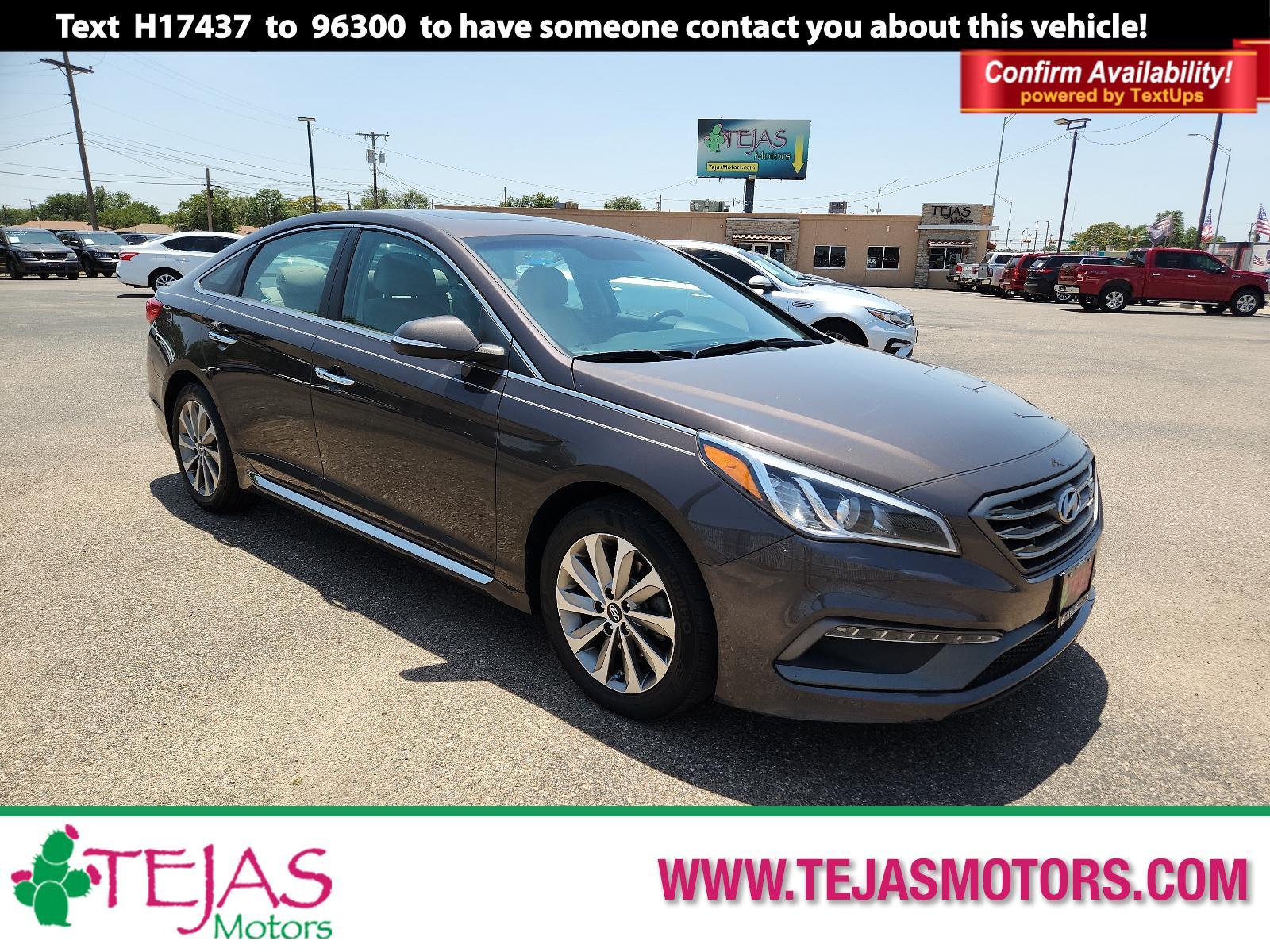 2017 BROWN Hyundai Sonata Sport (5NPE34AFXHH) with an Engine: 2.4L GDI 4-Cylinder engine, located at 4110 Avenue Q, Lubbock, 79412, 33.556553, -101.855820 - 07/27/2023 INSPECTION IN ENVELOPE GOD 07/29/2023 KEY IN ENVELOPE GOD - Photo #0