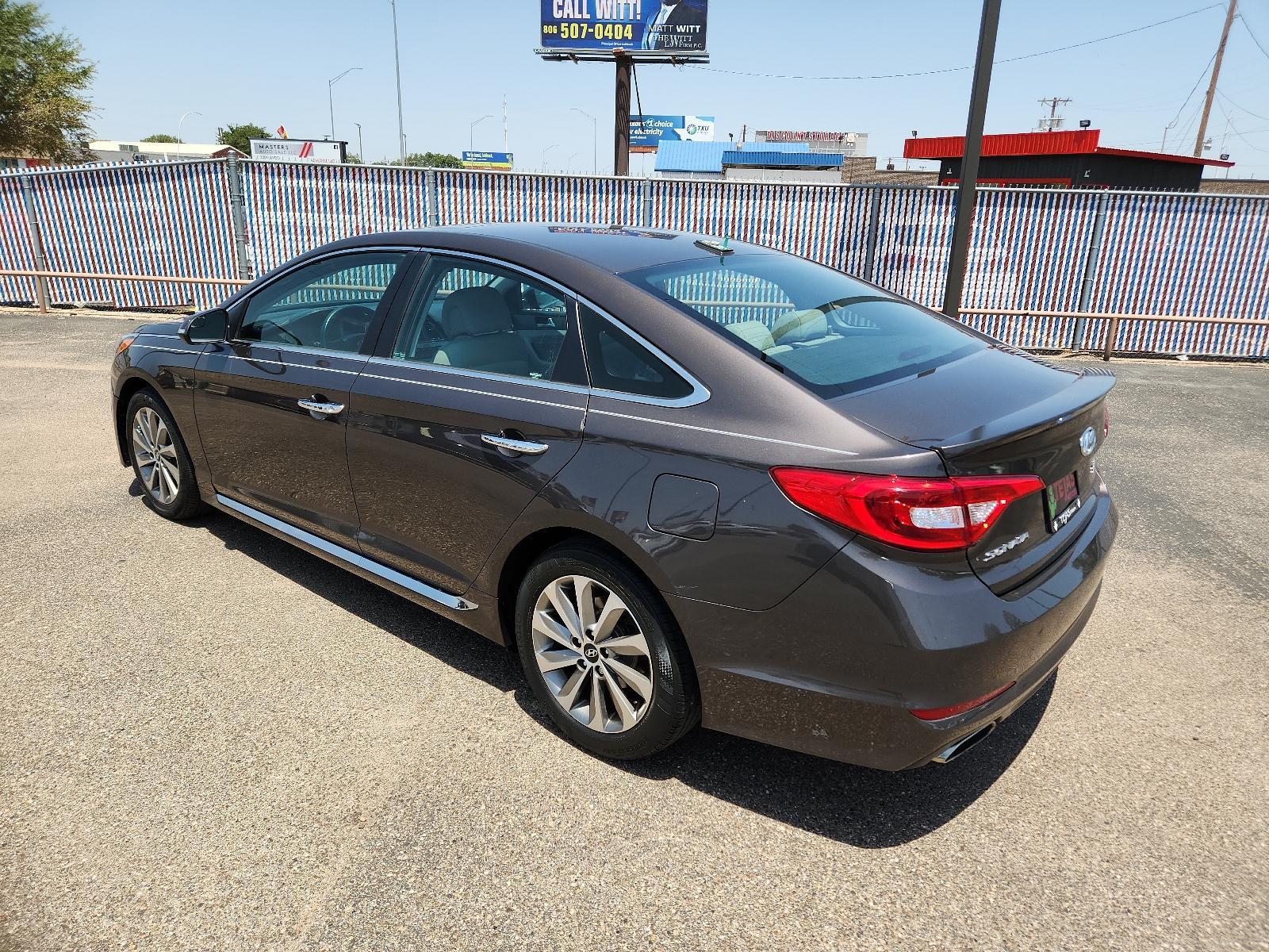 2017 BROWN Hyundai Sonata Sport (5NPE34AFXHH) with an Engine: 2.4L GDI 4-Cylinder engine, located at 4110 Avenue Q, Lubbock, 79412, 33.556553, -101.855820 - 07/27/2023 INSPECTION IN ENVELOPE GOD 07/29/2023 KEY IN ENVELOPE GOD - Photo #2