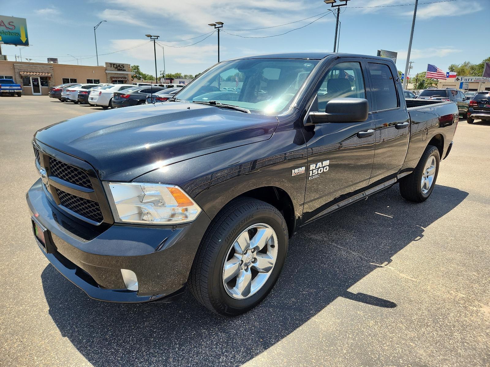2019 BLACK Ram 1500 Classic Express (1C6RR6FT6KS) with an ENGINE: 5.7L V8 HEMI MDS VVT engine, located at 4110 Avenue Q, Lubbock, 79412, 33.556553, -101.855820 - 08/01/2023 KEY IN ENVELOPE AND INSPECTON GOD - Photo #3