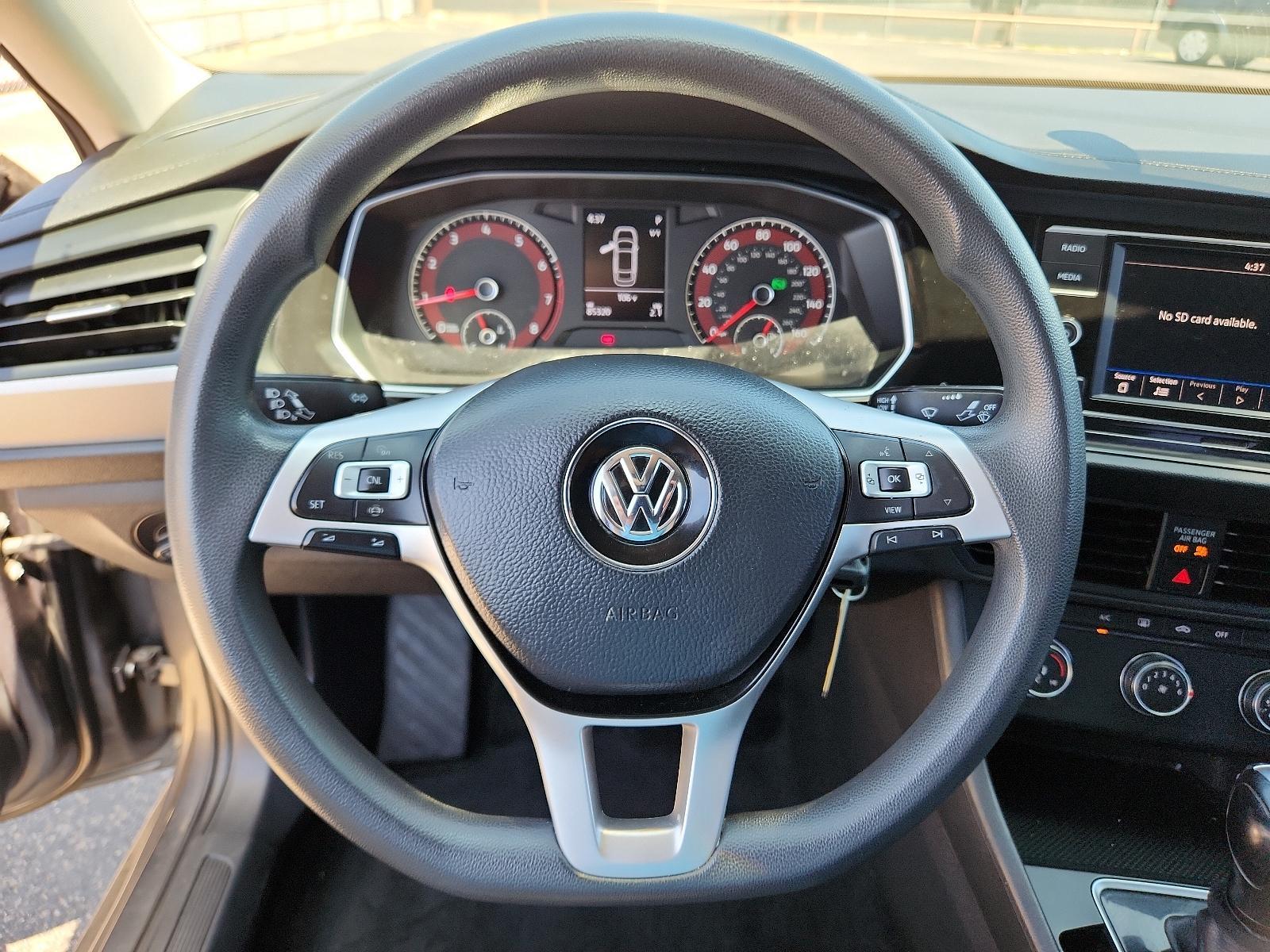 2019 GRAY Volkswagen Jetta S (3VWC57BUXKM) with an Engine: 1.4L TSI I-4 Turbocharged -inc: DOHC 16-valve, direct fuel injection engine, located at 4110 Avenue Q, Lubbock, 79412, 33.556553, -101.855820 - 08/05/2023 INSPECTION IN ENVELOPE GOD KEY IN ENVELOPE GOD - Photo #10