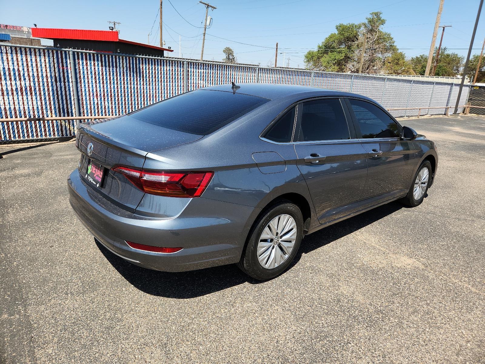 2019 GRAY Volkswagen Jetta S (3VWC57BUXKM) with an Engine: 1.4L TSI I-4 Turbocharged -inc: DOHC 16-valve, direct fuel injection engine, located at 4110 Avenue Q, Lubbock, 79412, 33.556553, -101.855820 - 08/05/2023 INSPECTION IN ENVELOPE GOD KEY IN ENVELOPE GOD - Photo #1