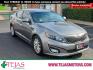 2015 GRAY Kia Optima EX (5XXGN4A70FG) with an Theta II 2.4L I-4 gasoline direct injection, DOHC, variable valve control, regular unleaded, engine with 192HP engine, located at 4110 Avenue Q, Lubbock, 79412, 33.556553, -101.855820 - Photo#0