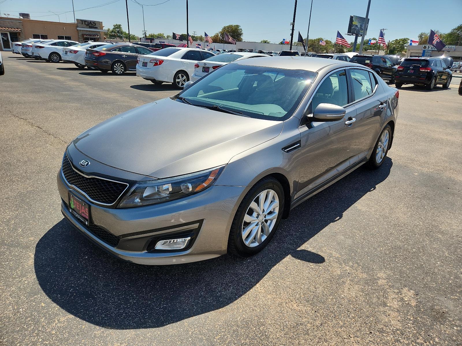 2015 GRAY Kia Optima EX (5XXGN4A70FG) with an Engine: 2.4L DOHC I4 GDI engine, located at 4110 Avenue Q, Lubbock, 79412, 33.556553, -101.855820 - 08/11/2023 INSPECTION IN ENVELOPE GOD 08/25/2023 KEY IN ENVELOPE GOD - Photo #3