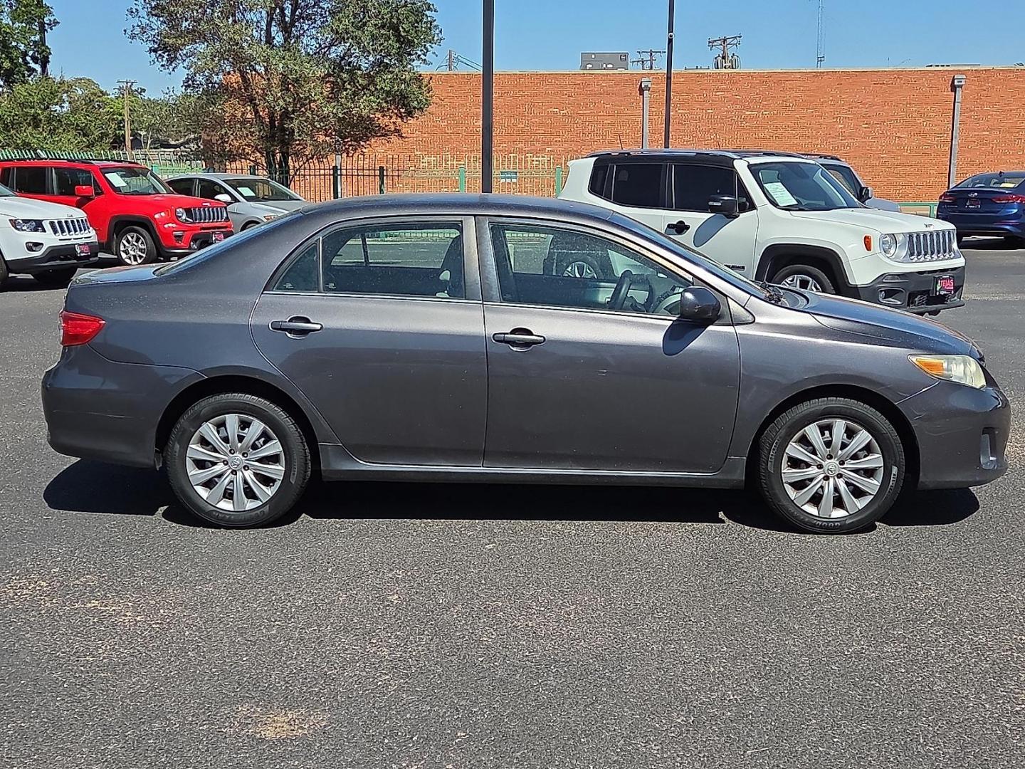 2013 Magnetic Gray Metallic - 1G3 /Ash - 16 Toyota Corolla LE (5YFBU4EE4DP) with an 1.8L I-4 DOHC, variable valve control, regular unleaded, engine with 132HP engine, located at 4110 Avenue Q, Lubbock, 79412, 33.556553, -101.855820 - Photo#1