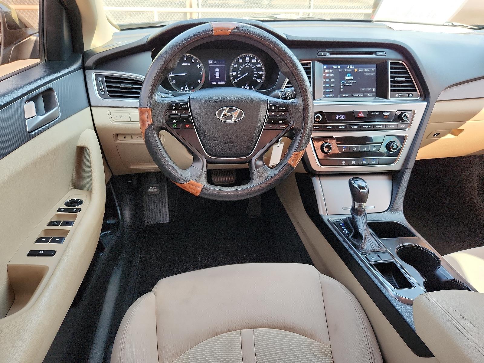 2017 BLACK /Tan Hyundai Sonata SE (5NPE24AFXHH) with an Engine: 2.4L GDI 4-Cylinder engine, located at 4110 Avenue Q, Lubbock, 79412, 33.556553, -101.855820 - 08/16/2023 INSPECTION IN ENVELOPE GOD 08/18/2023 KEY IN ENVELOPE GOD - Photo #8