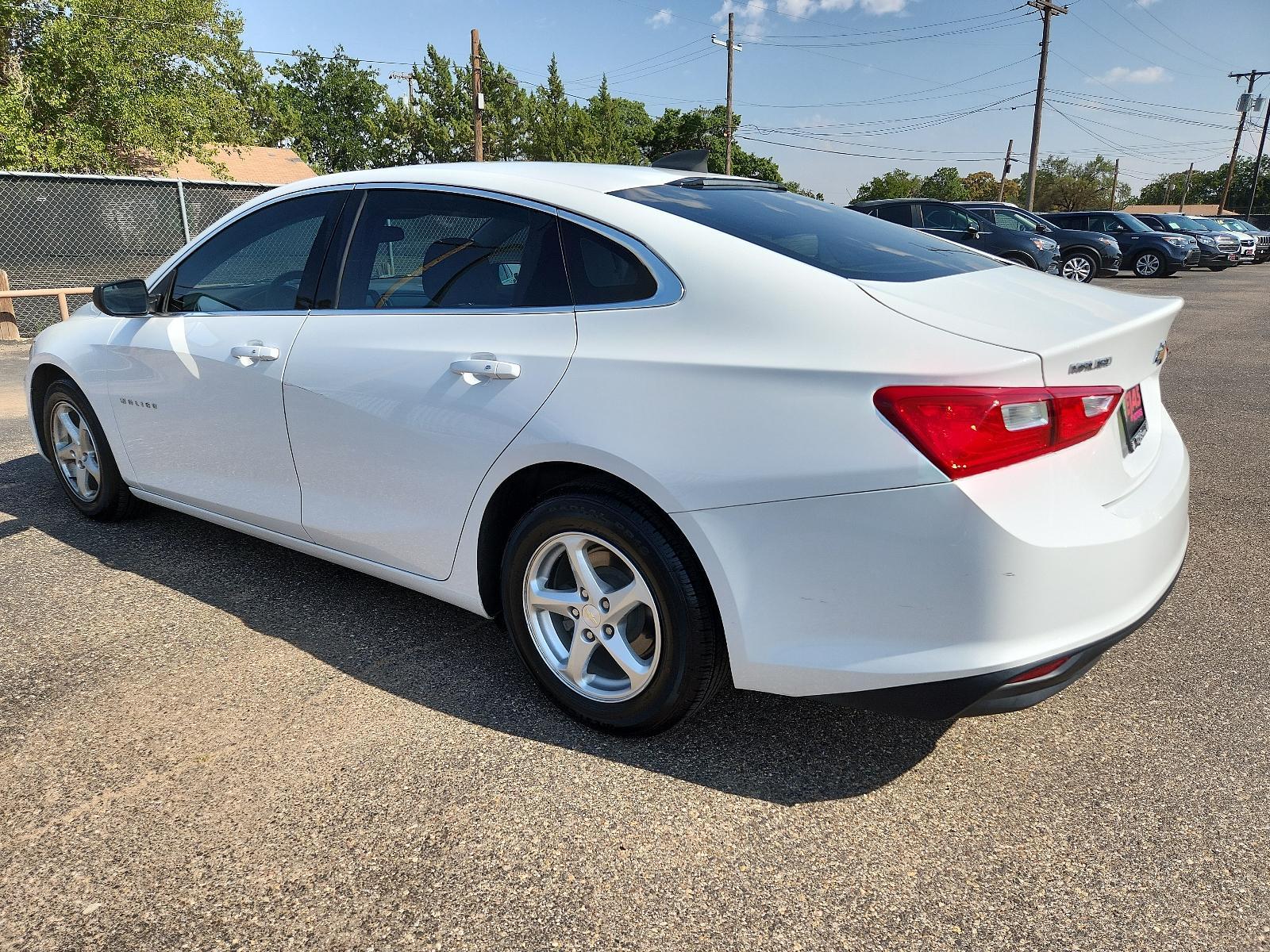 2018 White /Dark Atmosphere/Medium Ash Gray - H1H Chevrolet Malibu LS (1G1ZB5ST4JF) with an ENGINE, 1.5L TURBO DOHC 4-CYLINDER DI engine, located at 4110 Avenue Q, Lubbock, 79412, 33.556553, -101.855820 - 08/23/2023 INSPECTION IN ENVELOPE GOD 08/26/2023 KEY IN ENVELOPE GOD - Photo #2