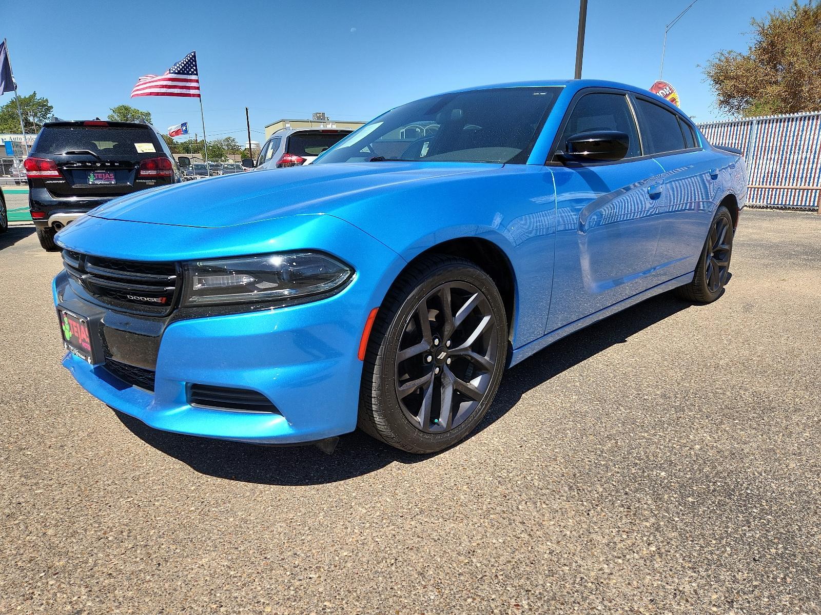 2019 BLUE /Blue Dodge Charger SXT (2C3CDXBG8KH) with an ENGINE: 3.6L V6 24V VVT engine, located at 4110 Avenue Q, Lubbock, 79412, 33.556553, -101.855820 - 09/01/2023 INSPECTION IN ENVELOPE GOD 09/02/2023 KEY IN ENVELOPE GOD - Photo #3