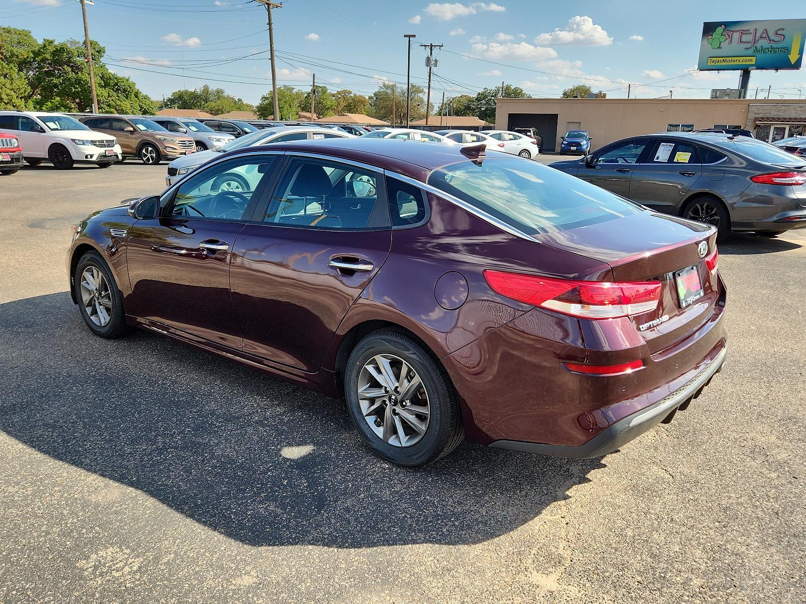 2019 PURPLE Kia Optima LX (5XXGT4L34KG) with an Engine: 2.4L DOHC I4 GDI engine, located at 4110 Avenue Q, Lubbock, 79412, 33.556553, -101.855820 - 09/09/2023 KEY AND INSPECTION IN ENVELOPE GOD - Photo #2
