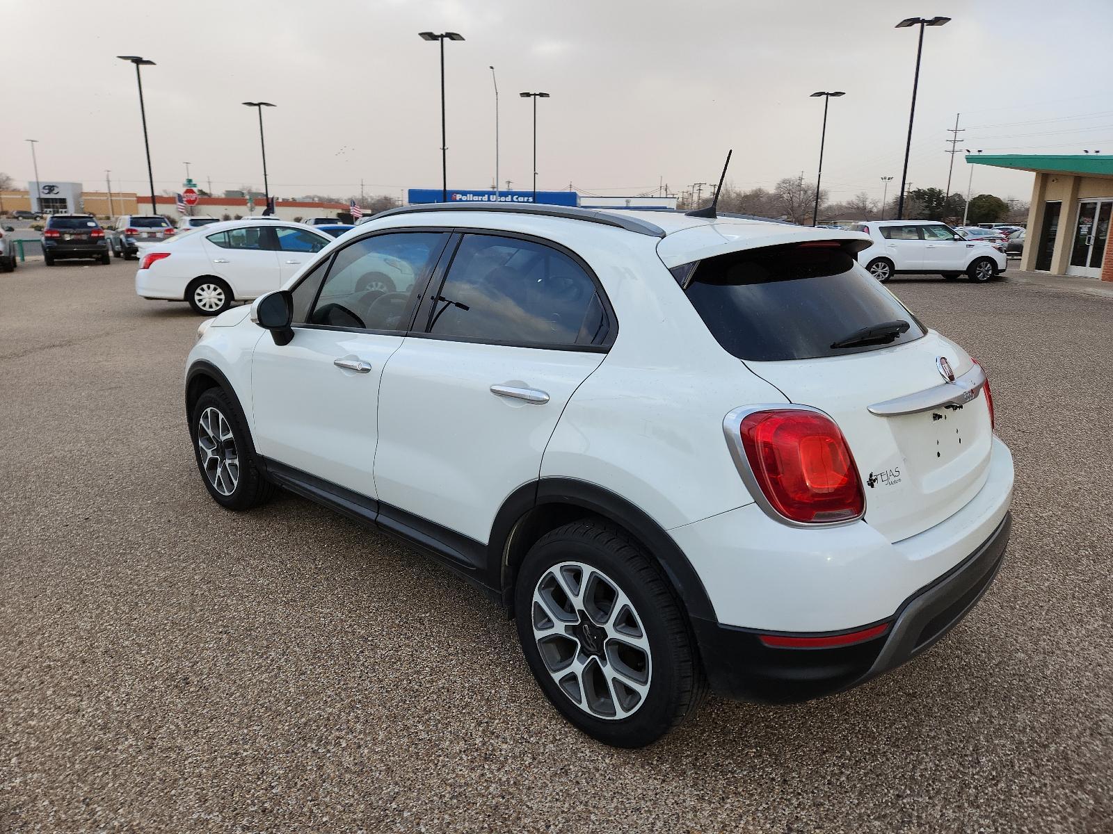 2018 Bianco Gelato (White Clear Coat) - PWV /Black - ALX9 FIAT 500X Trekking (ZFBCFXCB5JP) with an 2.4L L4 engine, located at 4110 Avenue Q, Lubbock, 79412, 33.556553, -101.855820 - 10/21/2023 KEY IN ENVELOPE GOD 12/15/2023 INSPECTION IN ENVELOPE GOD - Photo #1