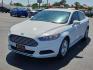 2016 Oxford White Clearcoat Ford Fusion SE (3FA6P0H76GR) with an Duratec 2.5L I-4 DOHC, iVCT variable valve control, regular unleaded, engine with 175HP engine, located at 4110 Avenue Q, Lubbock, 79412, 33.556553, -101.855820 - Photo#3