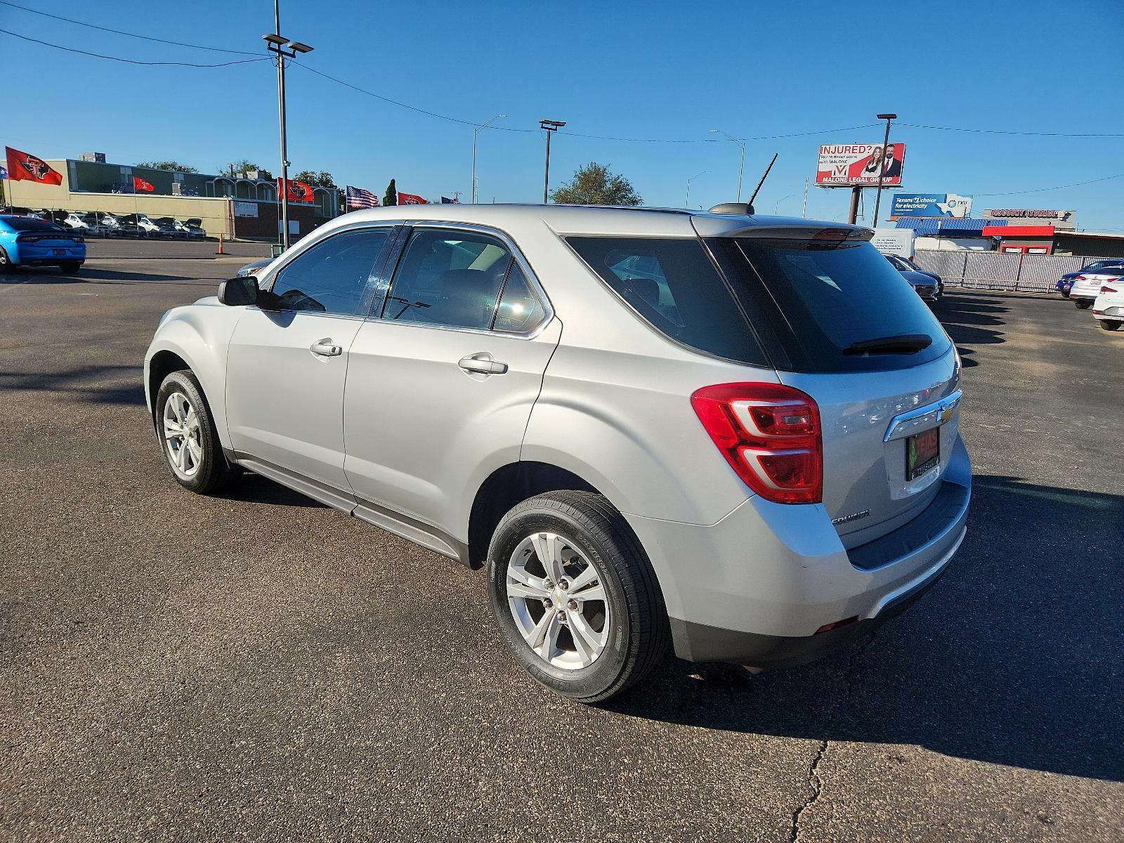 2017 SILVER Chevrolet Equinox LS (2GNALBEK3H1) with an ENGINE, 2.4L DOHC 4-CYLINDER SIDI (SPARK IGNITION DIRECT INJECTION) engine, located at 4110 Avenue Q, Lubbock, 79412, 33.556553, -101.855820 - 10/21/2023 INSPECTION AND KEY IN ENVELOPE GOD - Photo #2