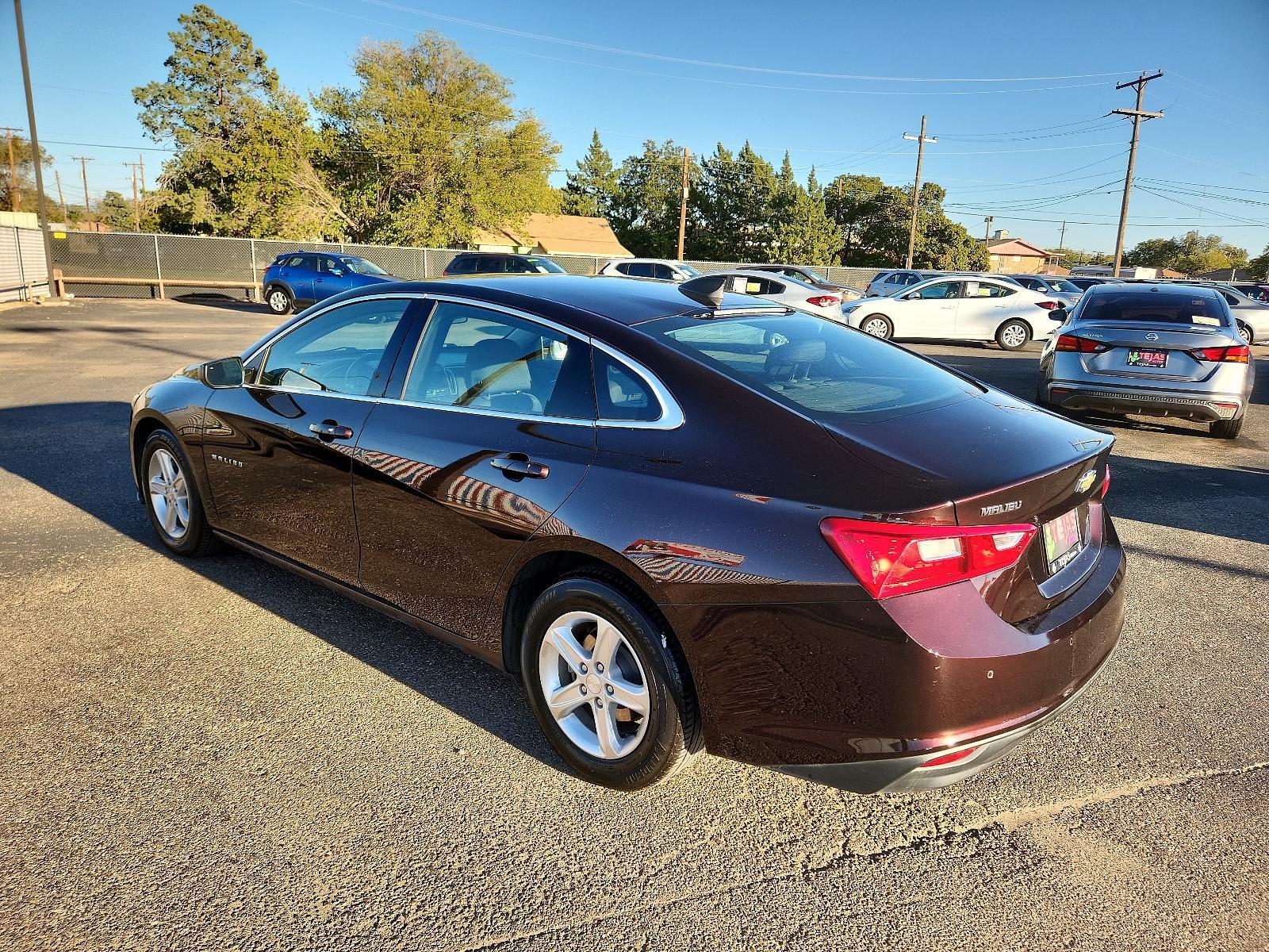 2020 MAROON Chevrolet Malibu LS (1G1ZC5ST9LF) with an ENGINE, 1.5L TURBO DOHC 4-CYLINDER DI engine, located at 4110 Avenue Q, Lubbock, 79412, 33.556553, -101.855820 - 10/26/2023 KEY IN ENVELOPE GOD - Photo #2