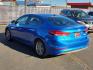 2018 Electric Blue Metallic - N4B /Gray - PKG Hyundai Elantra SEL (KMHD84LF6JU) with an Nu 2L I-4 DOHC, D-CVVT variable valve control, regular unleaded, engine with 147HP engine, located at 4110 Avenue Q, Lubbock, 79412, 33.556553, -101.855820 - Photo#3