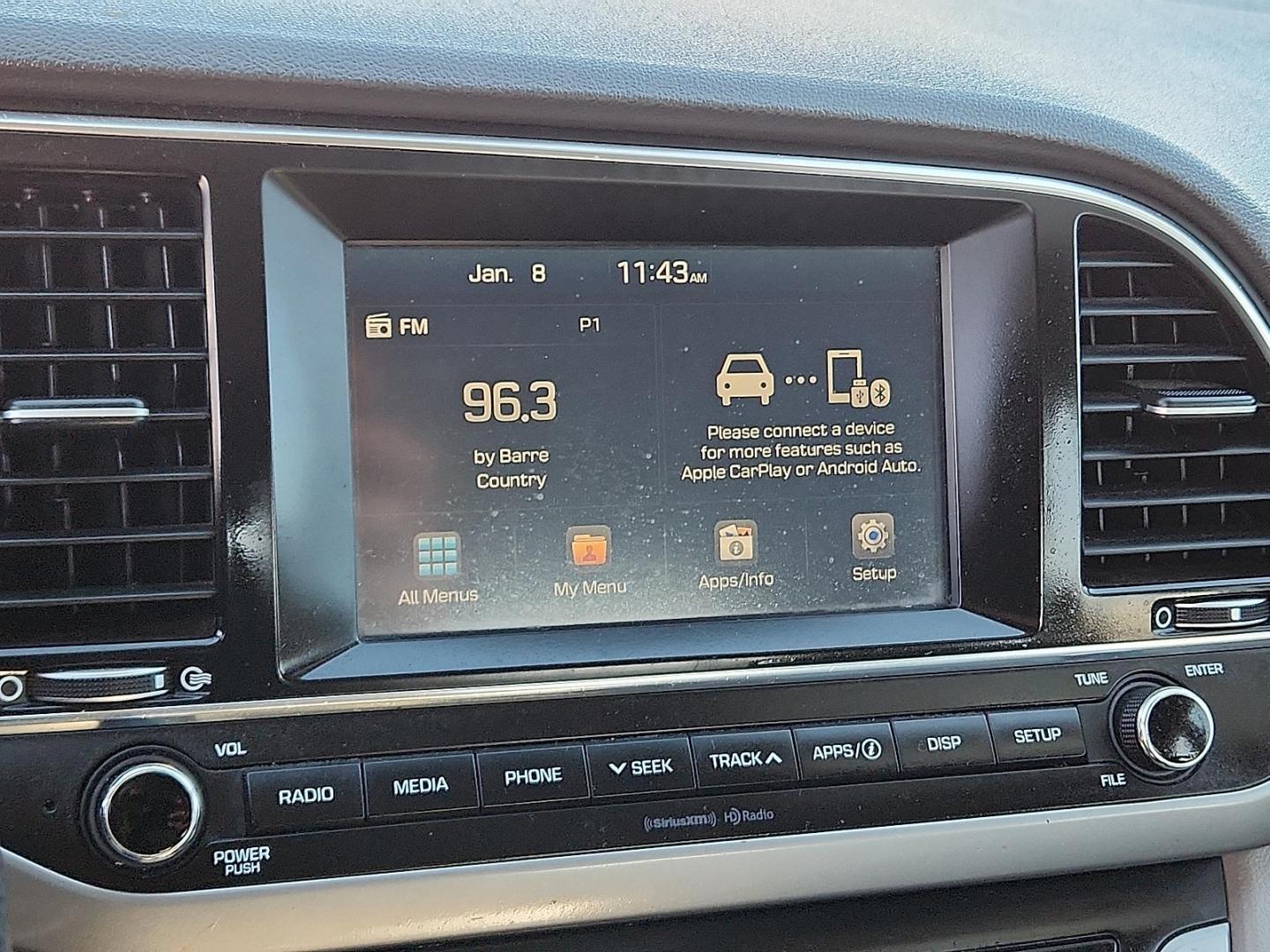 2018 Electric Blue Metallic - N4B /Gray - PKG Hyundai Elantra SEL (KMHD84LF6JU) with an Nu 2L I-4 DOHC, D-CVVT variable valve control, regular unleaded, engine with 147HP engine, located at 4110 Avenue Q, Lubbock, 79412, 33.556553, -101.855820 - Photo#8