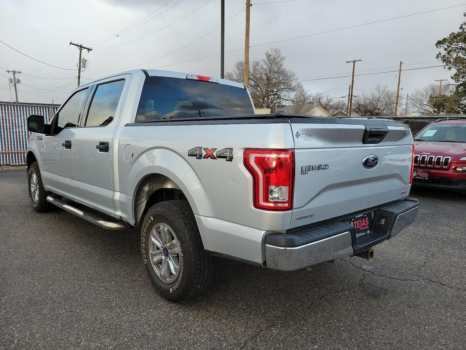 2016 SILVER /Medium Earth Gray - MG Ford F-150 XLT (1FTEW1EF1GK) with an ENGINE: 5.0L V8 FFV engine, located at 4110 Avenue Q, Lubbock, 79412, 33.556553, -101.855820 - 12/01/2023 INSPECTION IN ENVELOPE GOD 12/21/2023 KEY IN ENVELOPE GOD - Photo #2