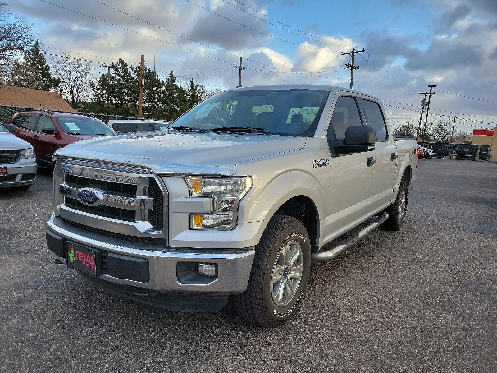 2016 SILVER /Medium Earth Gray - MG Ford F-150 XLT (1FTEW1EF1GK) with an ENGINE: 5.0L V8 FFV engine, located at 4110 Avenue Q, Lubbock, 79412, 33.556553, -101.855820 - 12/01/2023 INSPECTION IN ENVELOPE GOD 12/21/2023 KEY IN ENVELOPE GOD - Photo #3