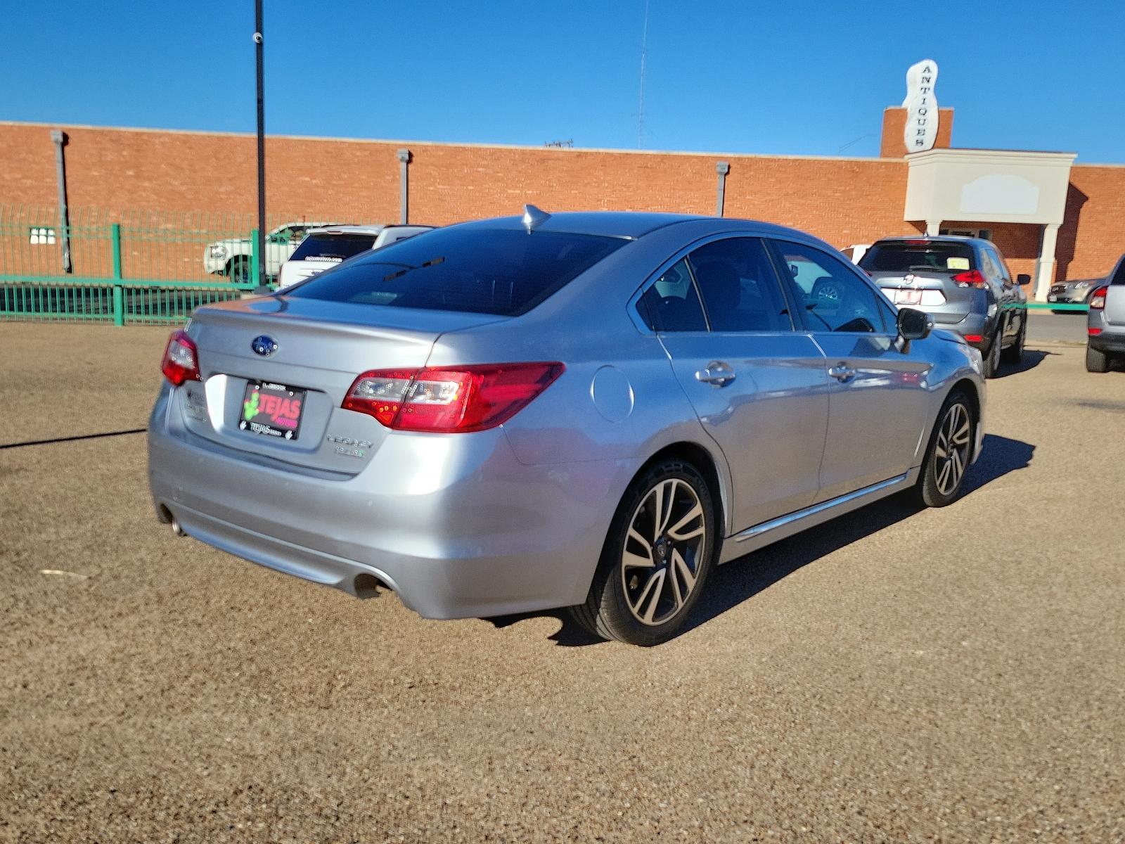 2017 SIVLER /Two-Tone Gray Cloth - TGC20 Subaru Legacy Sport (4S3BNAS69H3) with an Engine: 2.5L DOHC 16 Valve 4-Cylinder -inc: Active Valve Control System (AVCS), Variable Valve Timing and Electronic Throttle Control (ETC) engine, located at 4110 Avenue Q, Lubbock, 79412, 33.556553, -101.855820 - 11/17/2023 INSPECTION IN ENVELOPE GOD 12/21/2023 KEY IN ENVELOPE GOD - Photo #1