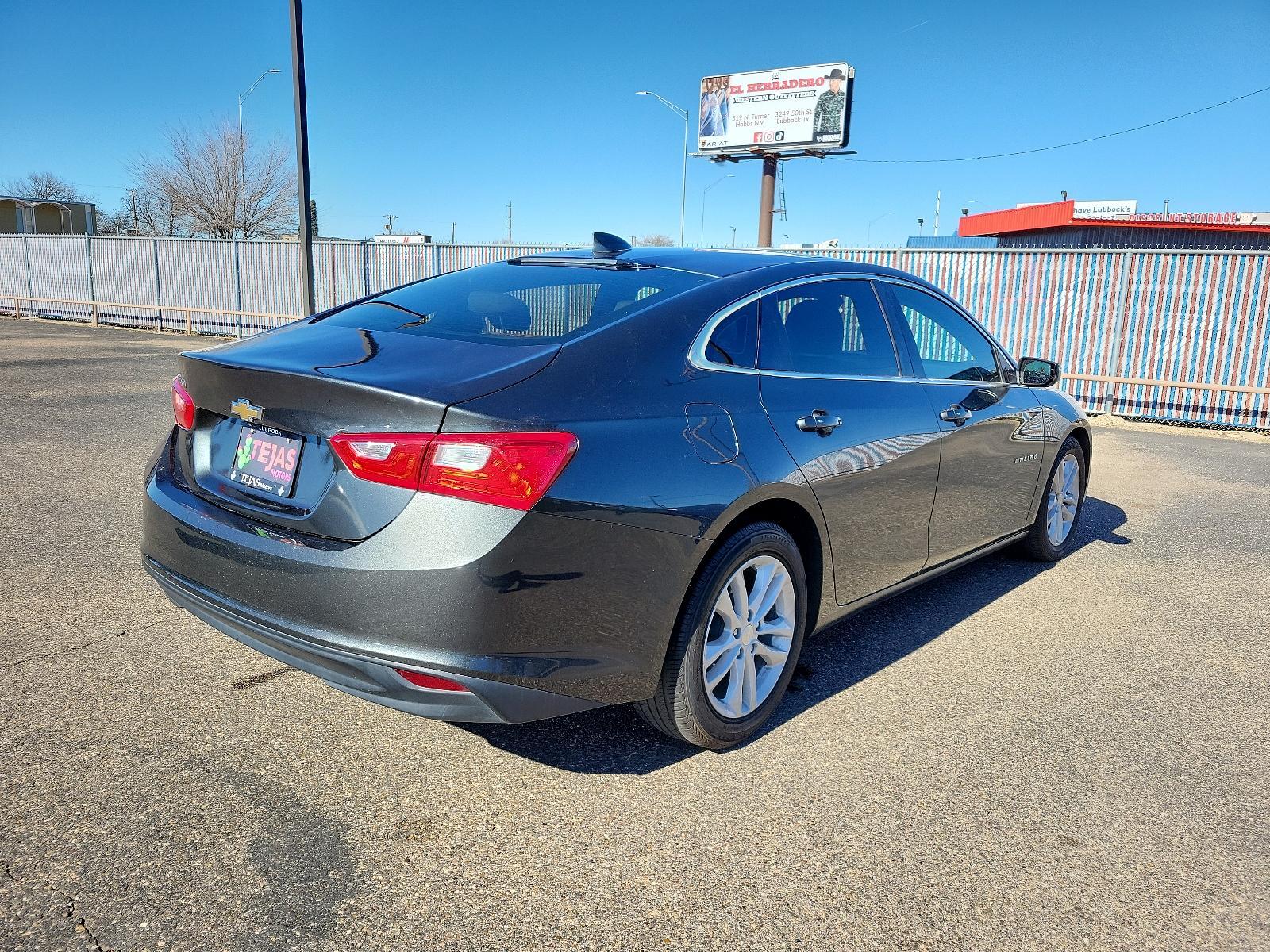 2018 GRAY /Jet Black - H0Y Chevrolet Malibu LT (1G1ZD5ST5JF) with an ENGINE, 1.5L TURBO DOHC 4-CYLINDER DI engine, located at 4110 Avenue Q, Lubbock, 79412, 33.556553, -101.855820 - 11/24/2023 INSPECTION IN ENVELOPE GOD 12/21/2023 KEY IN ENVELOPE GOD - Photo #1
