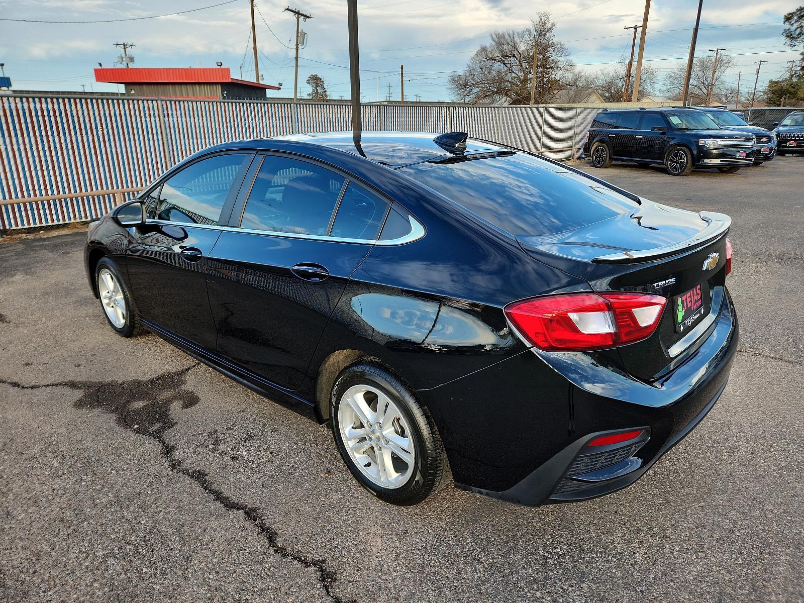 2018 BLACK Chevrolet Cruze LT (1G1BE5SM8J7) with an ENGINE, 1.4L TURBO DOHC 4-CYLINDER DI engine, located at 4110 Avenue Q, Lubbock, 79412, 33.556553, -101.855820 - 01/23/2024 INSPECTION IN ENVELOPE GOD 01/30/2024 KEY IN ENVELOPE GOD - Photo #2