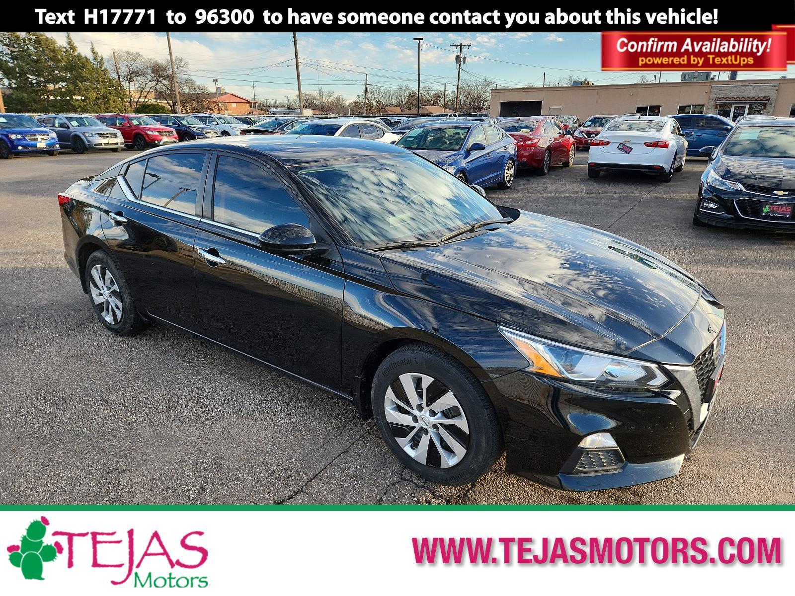 2020 Super Black Nissan Altima 2.5 S (1N4BL4BV3LC) with an Engine: 2.5L DOHC 16-Valve 4-Cylinder engine, located at 4110 Avenue Q, Lubbock, 79412, 33.556553, -101.855820 - 01/24/2024 INSPECTION IN ENVELOPE GOD - Photo #0