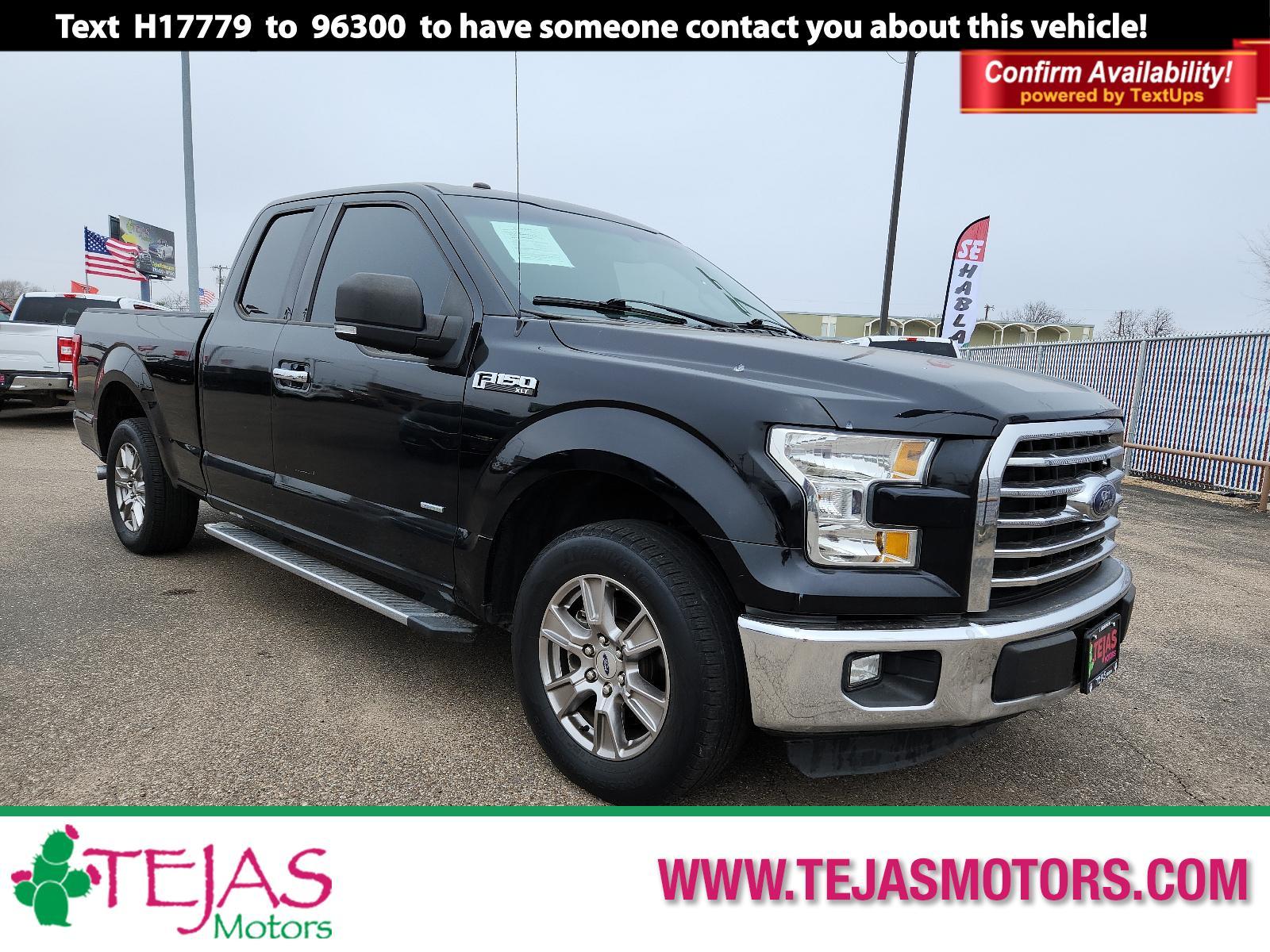 2016 BLACK /Grey Ford F-150 XLT (1FTEX1CP1GK) with an ENGINE: 2.7L V6 ECOBOOST engine, located at 4110 Avenue Q, Lubbock, 79412, 33.556553, -101.855820 - 01/27/24 INSPECTION IN INVENTORY GOD 01/30/2024 KEY IN ENVELOPE GOD - Photo #0