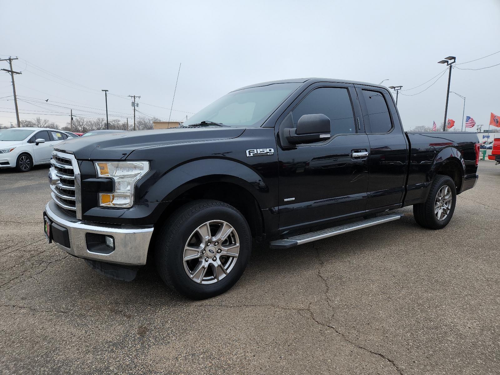 2016 BLACK /Grey Ford F-150 XLT (1FTEX1CP1GK) with an ENGINE: 2.7L V6 ECOBOOST engine, located at 4110 Avenue Q, Lubbock, 79412, 33.556553, -101.855820 - 01/27/24 INSPECTION IN INVENTORY GOD 01/30/2024 KEY IN ENVELOPE GOD - Photo #1