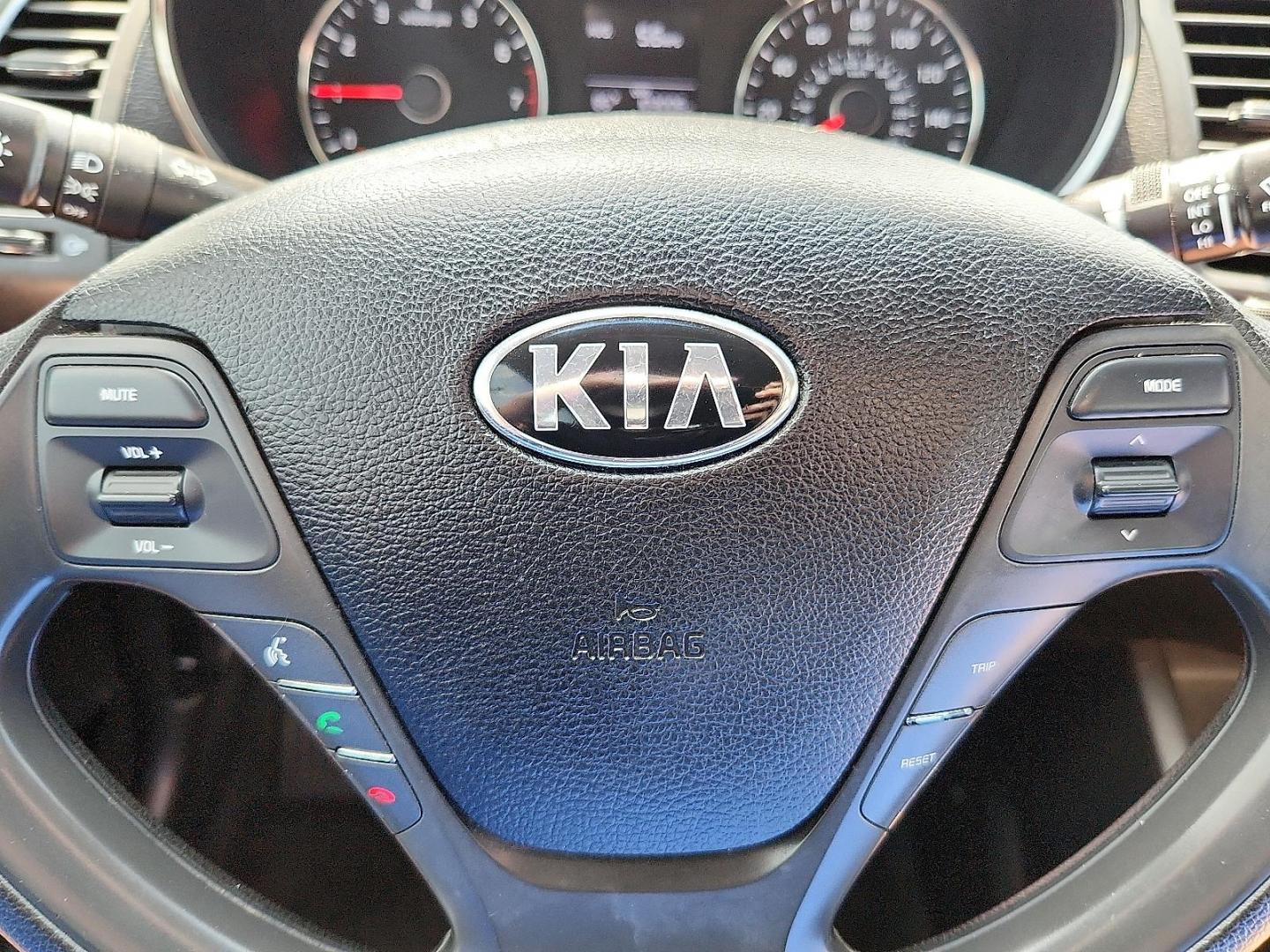 2017 Garnet Red - B4N /Black - WK Kia Forte LX (3KPFK4A74HE) with an 2L I-4 DOHC, D-CVVT variable valve control, regular unleaded, engine with 147HP engine, located at 4110 Avenue Q, Lubbock, 79412, 33.556553, -101.855820 - Photo#11