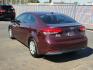 2017 Garnet Red - B4N /Black - WK Kia Forte LX (3KPFK4A74HE) with an 2L I-4 DOHC, D-CVVT variable valve control, regular unleaded, engine with 147HP engine, located at 4110 Avenue Q, Lubbock, 79412, 33.556553, -101.855820 - Photo#2