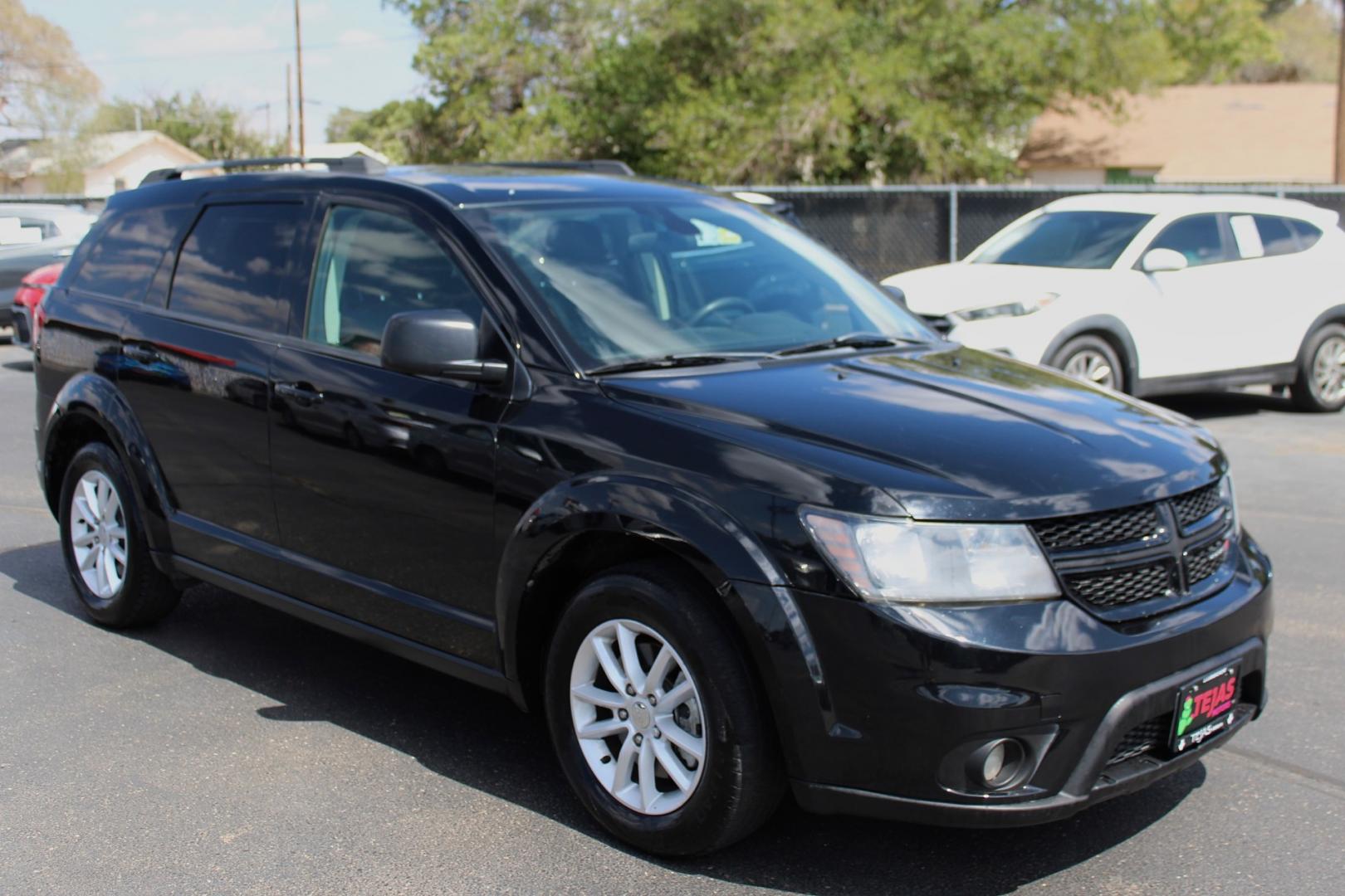 2018 Pitch Black Clearcoat - PX8 /Black - E5X9 Dodge Journey SE (3C4PDCAB9JT) with an ENGINE: 2.4L I4 DOHC 16V DUAL VVT engine, located at 4110 Avenue Q, Lubbock, 79412, 33.556553, -101.855820 - 12/04/2024 KEY AND INSPECTION IN ENVELOPE GOD- Photo#2