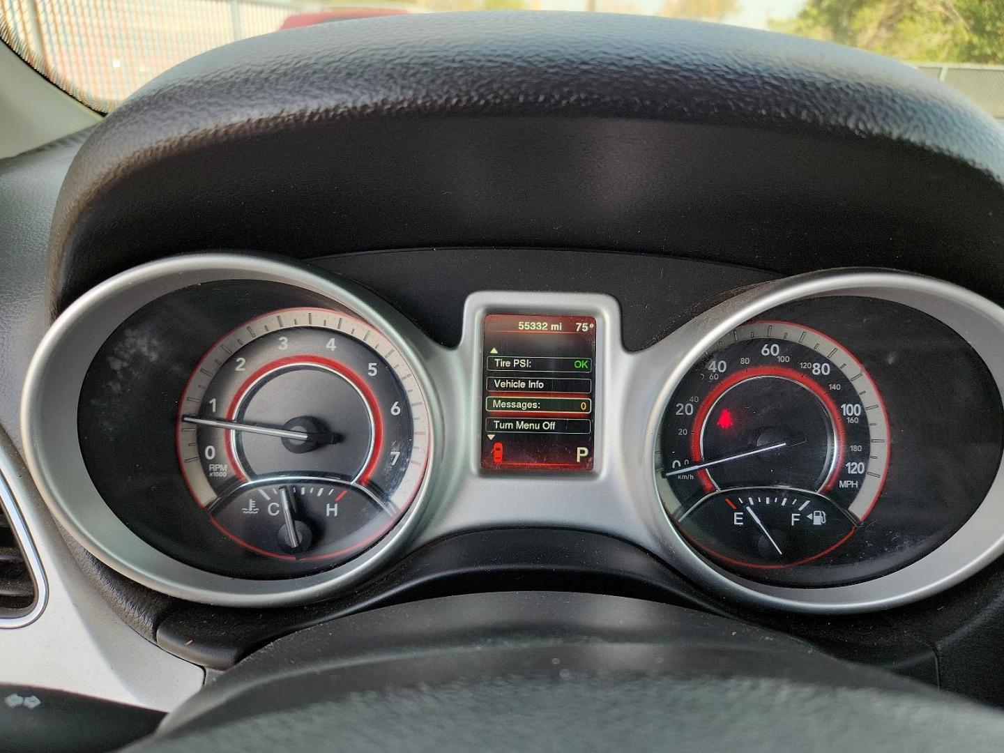 2018 Pitch Black Clearcoat - PX8 /Black - E5X9 Dodge Journey SE (3C4PDCAB9JT) with an ENGINE: 2.4L I4 DOHC 16V DUAL VVT engine, located at 4110 Avenue Q, Lubbock, 79412, 33.556553, -101.855820 - 12/04/2024 KEY AND INSPECTION IN ENVELOPE GOD - Photo#9