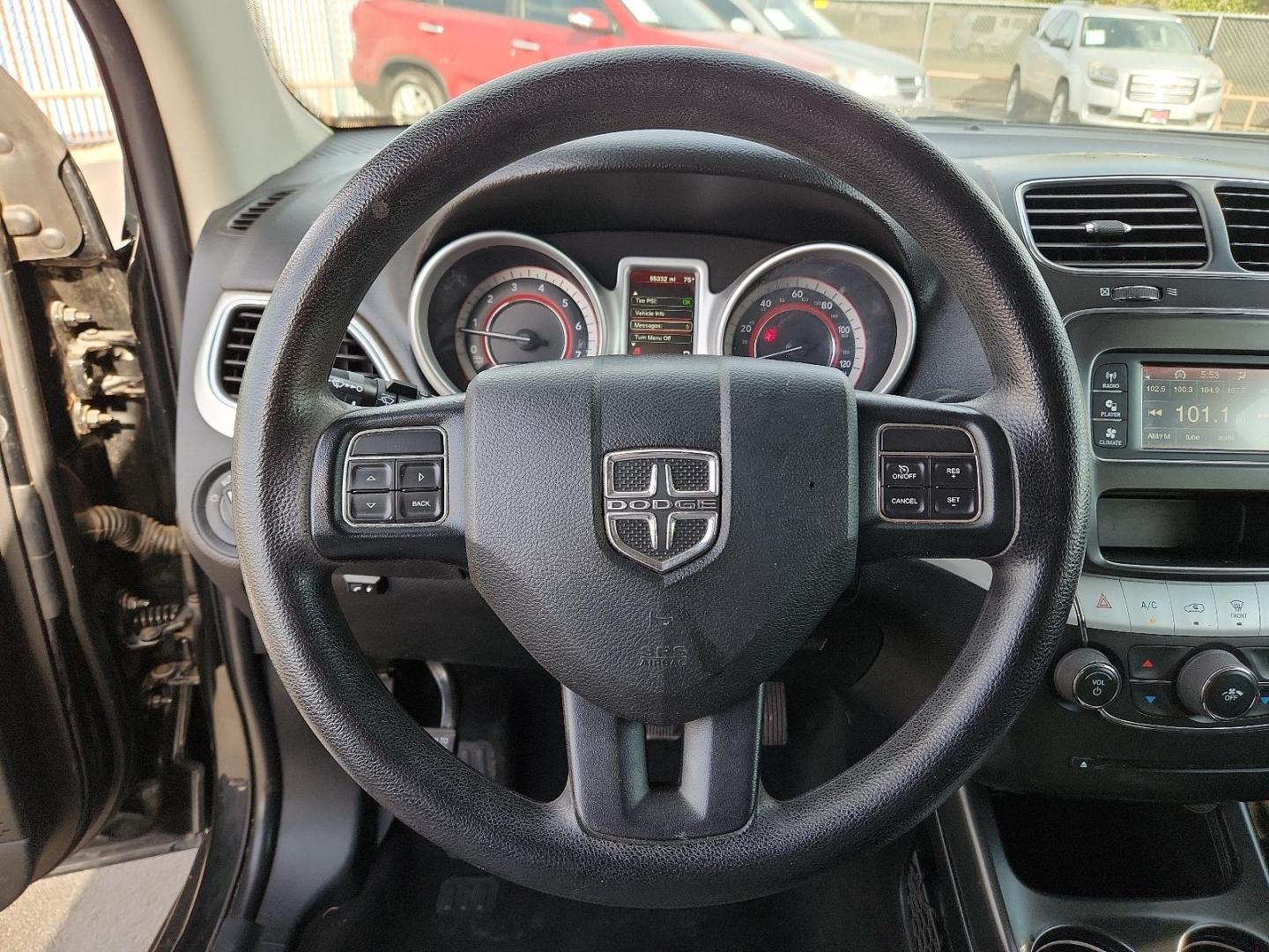 2018 Pitch Black Clearcoat - PX8 /Black - E5X9 Dodge Journey SE (3C4PDCAB9JT) with an ENGINE: 2.4L I4 DOHC 16V DUAL VVT engine, located at 4110 Avenue Q, Lubbock, 79412, 33.556553, -101.855820 - 12/04/2024 KEY AND INSPECTION IN ENVELOPE GOD - Photo#10