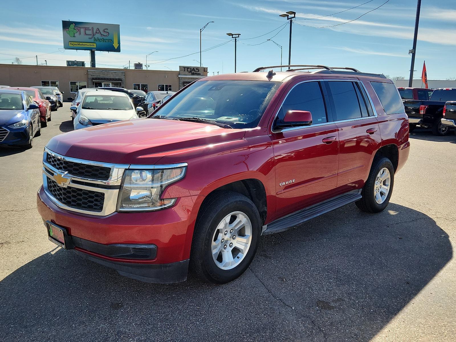 2015 Crystal Red Tintcoat - GBE /Jet Black - H0U Chevrolet Tahoe LS (1GNSCAKC1FR) with an ENGINE, 5.3L ECOTEC3 V8 WITH ACTIVE FUEL MANAGEMENT, DIRECT INJECTION AND VARIABLE VALVE TIMING engine, located at 4110 Avenue Q, Lubbock, 79412, 33.556553, -101.855820 - 02/03/2024 KEY IN ENVELOPE GOD - Photo #3