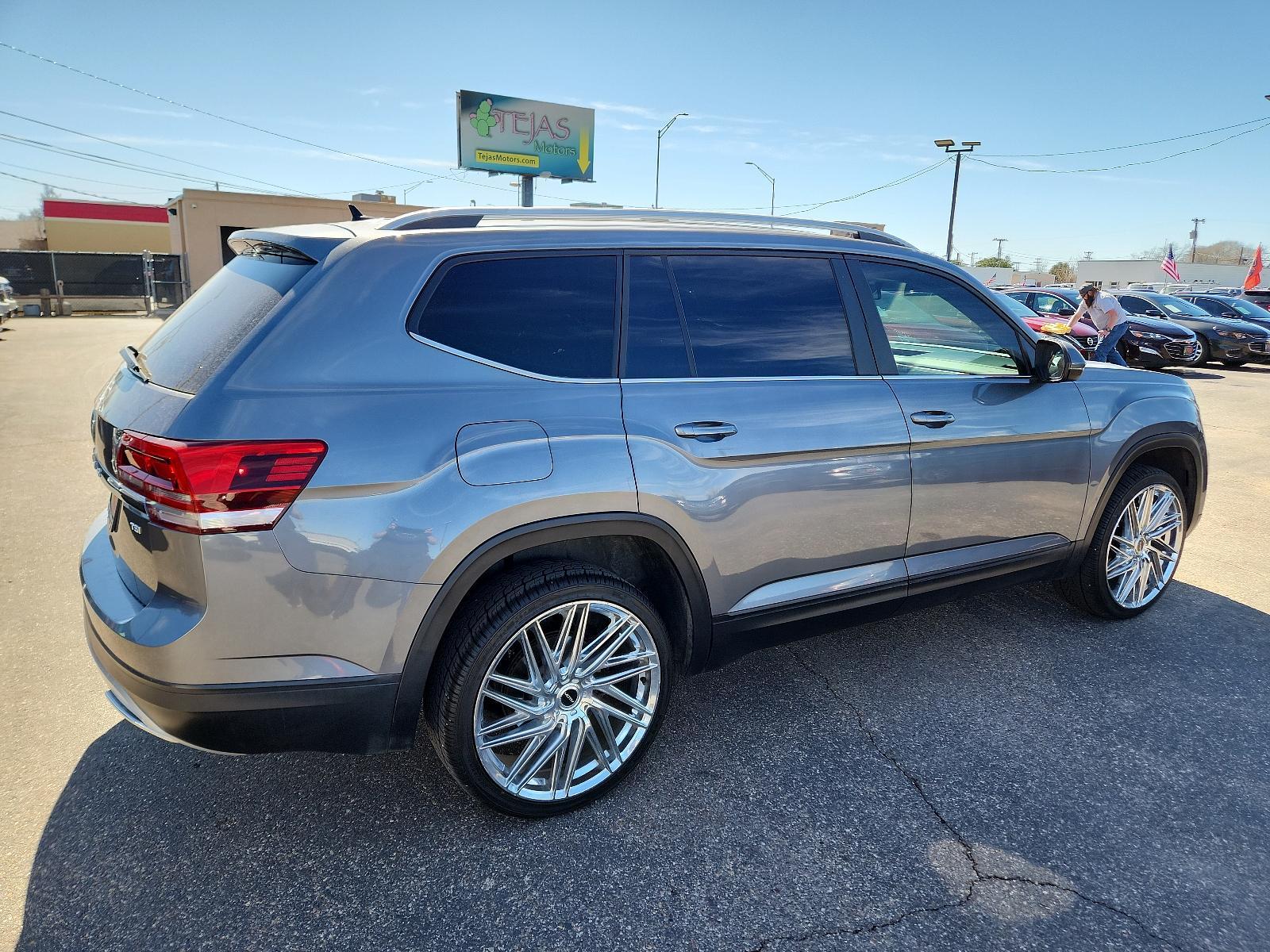 2018 GRAY Volkswagen Atlas 2.0T S (1V2AP2CA8JC) with an Engine: 2.0L TSI I-4 DOHC 16-Valve Turbocharged engine, located at 4110 Avenue Q, Lubbock, 79412, 33.556553, -101.855820 - 02/07/2024 inspection in envelope god - Photo #1