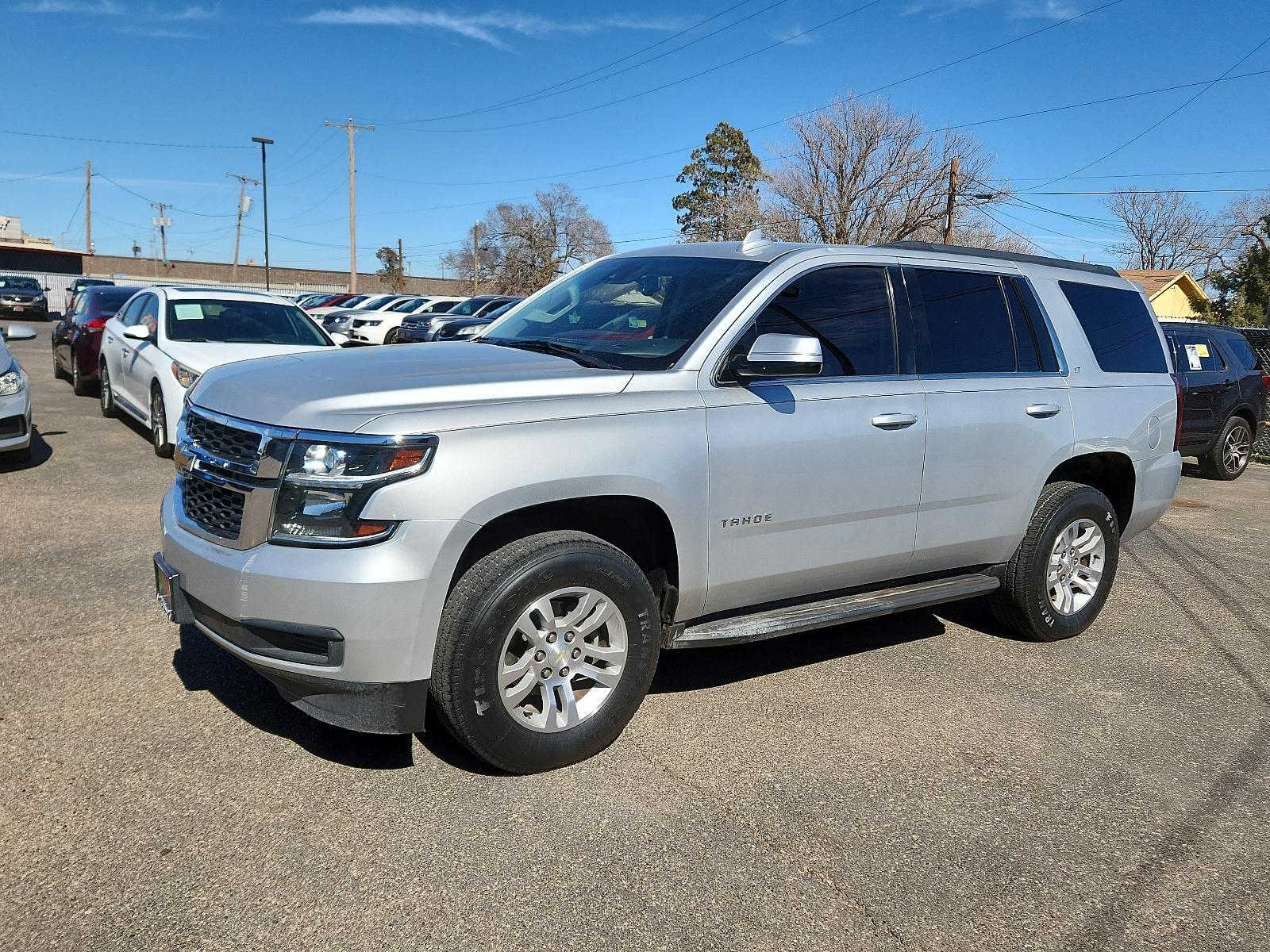2015 SILVER Chevrolet Tahoe LT (1GNSCBKCXFR) with an ENGINE, 5.3L ECOTEC3 V8 WITH ACTIVE FUEL MANAGEMENT, DIRECT INJECTION AND VARIABLE VALVE TIMING engine, located at 4110 Avenue Q, Lubbock, 79412, 33.556553, -101.855820 - 02/10/2024 INSPECTION IN ENVELOPE GOD 02/13/2024 KEY IN ENVELOPE GOD - Photo #3