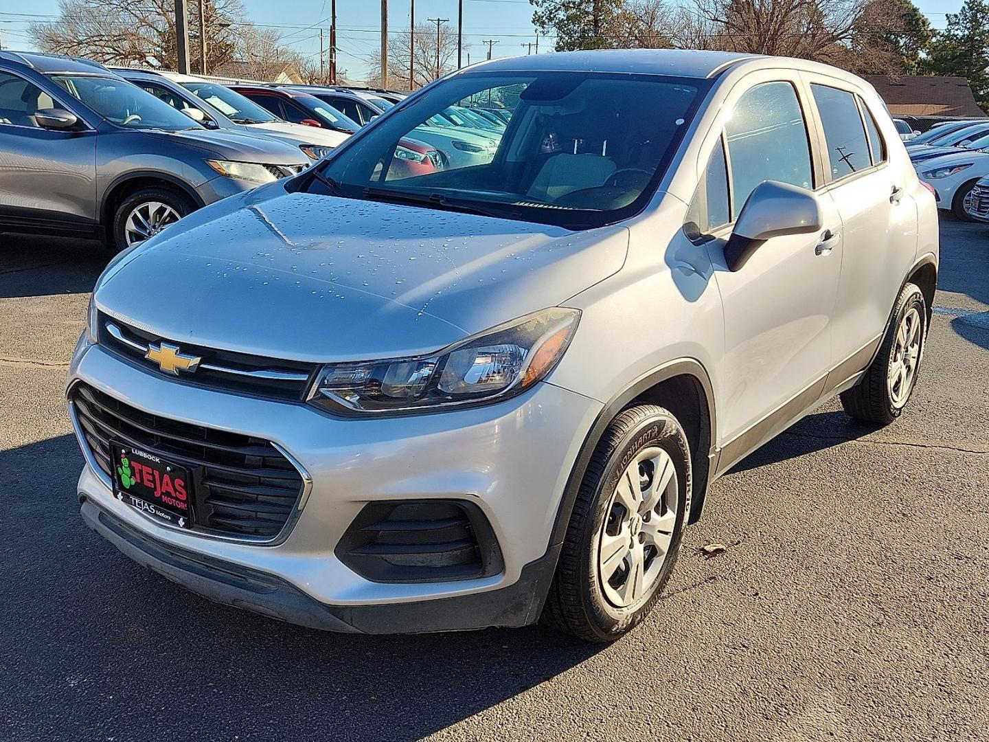 2018 Chevrolet Trax LS (3GNCJKSB8JL) with an ECOTEC 1.4L I-4 DOHC, VVT variable valve control, intercooled turbo, regular unleaded, engine with 138HP engine, located at 4110 Avenue Q, Lubbock, 79412, 33.556553, -101.855820 - 01/10/2026 KEY IN ENVELOPE GOD - Photo#3