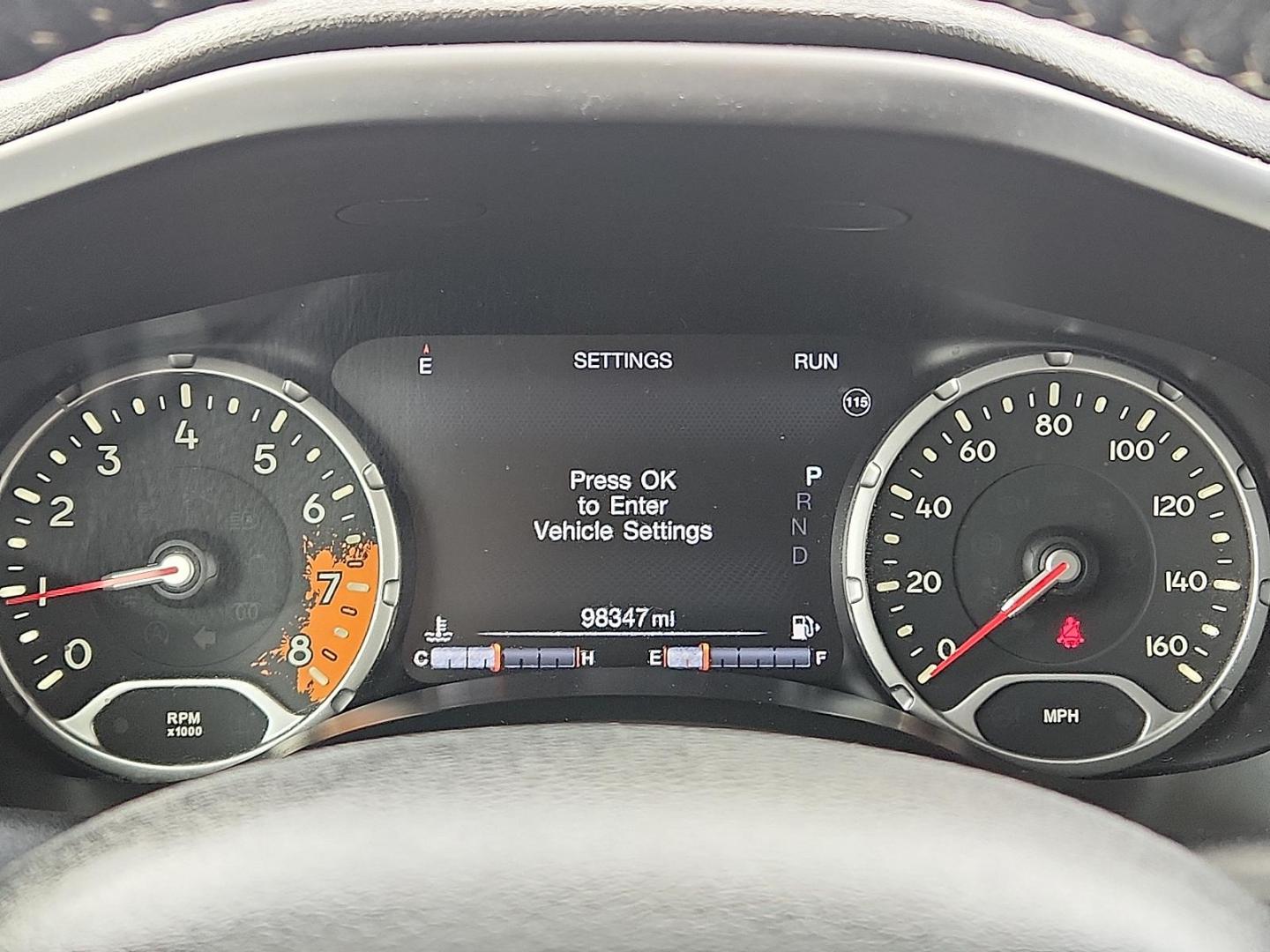 2016 Granite Crystal Metallic Clearcoat - PAU /Black - X9 Jeep Renegade Limited (ZACCJBDT6GP) with an Tigershark MultiAir 2.4L I-4 variable valve control, regular unleaded, engine with 180HP engine, located at 4110 Avenue Q, Lubbock, 79412, 33.556553, -101.855820 - Photo#9