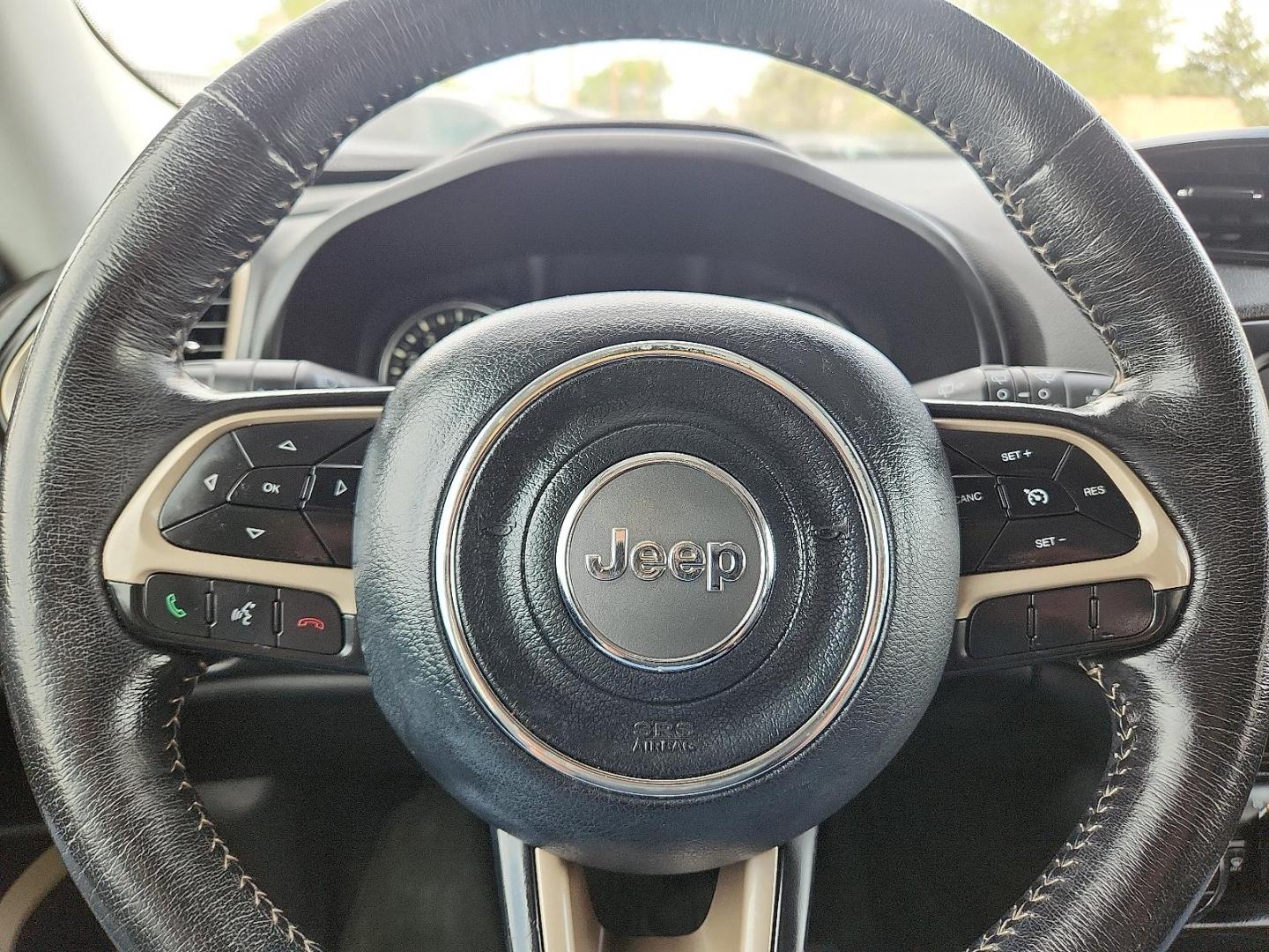 2016 Granite Crystal Metallic Clearcoat - PAU /Black - X9 Jeep Renegade Limited (ZACCJBDT6GP) with an Tigershark MultiAir 2.4L I-4 variable valve control, regular unleaded, engine with 180HP engine, located at 4110 Avenue Q, Lubbock, 79412, 33.556553, -101.855820 - Photo#10