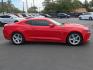 2020 Red Hot - G7C /Jet Black - H1T Chevrolet Camaro RWD Coupe 1LT (1G1FB1RX5L0) with an 2L I-4 gasoline direct injection, DOHC, variable valve control, intercooled turbo, premium unleaded, engine with 275HP engine, located at 4110 Avenue Q, Lubbock, 79412, 33.556553, -101.855820 - Photo#1