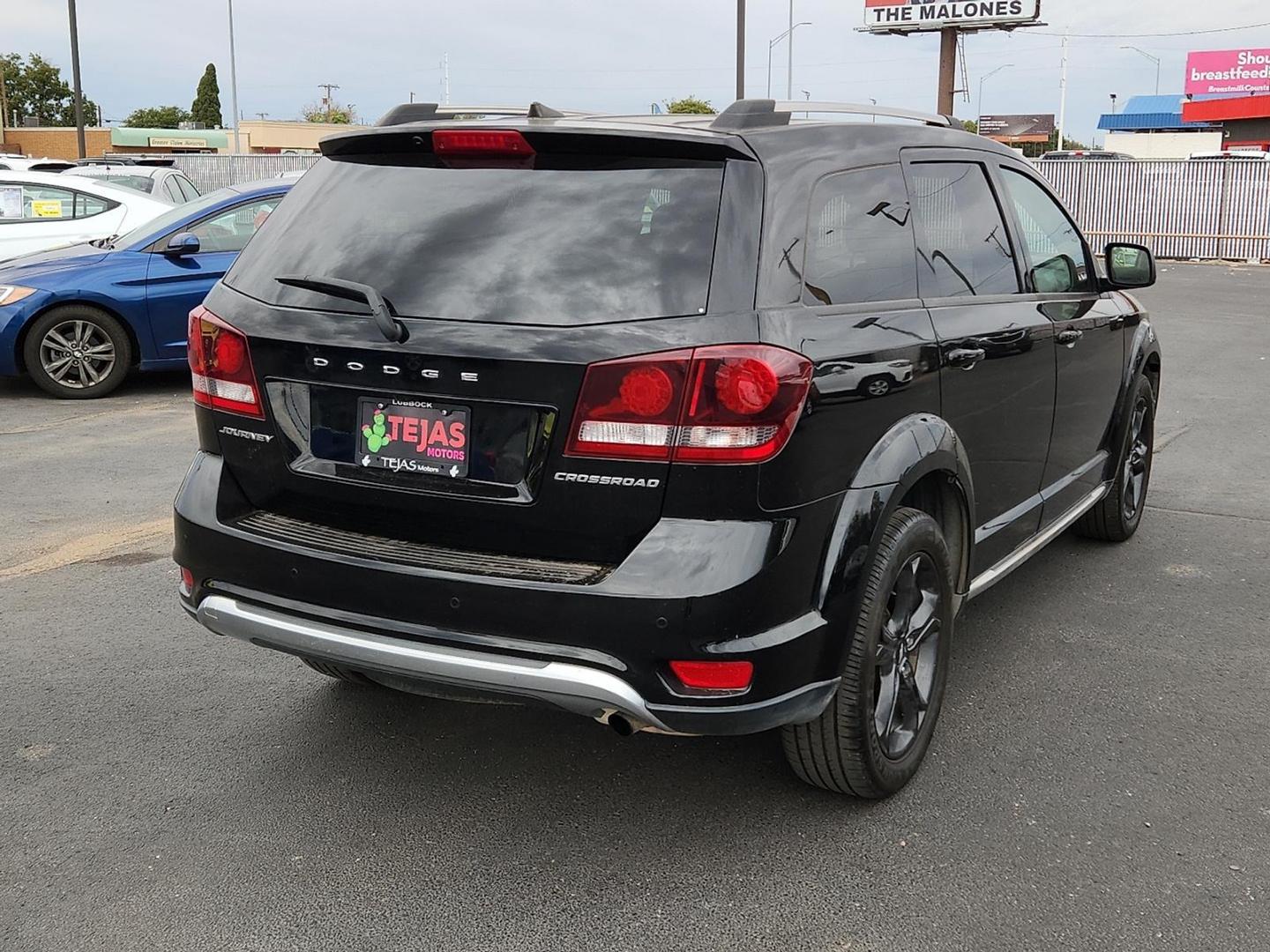 2020 Pitch Black Clearcoat - PX8 /Black - X9 Dodge Journey Crossroad (3C4PDCGB6LT) with an Tigershark MultiAir 2.4L I-4 DOHC, VVT variable valve control, regular unleaded, engine with 173HP engine, located at 4110 Avenue Q, Lubbock, 79412, 33.556553, -101.855820 - Photo#1