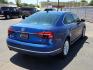 2017 Blue Volkswagen Passat 1.8T SE (1VWBT7A32HC) with an 1.8L I-4 gasoline direct injection, DOHC, variable valve control, intercooled turbo, regular unleaded, engine with 170HP engine, located at 4110 Avenue Q, Lubbock, 79412, 33.556553, -101.855820 - Photo#1